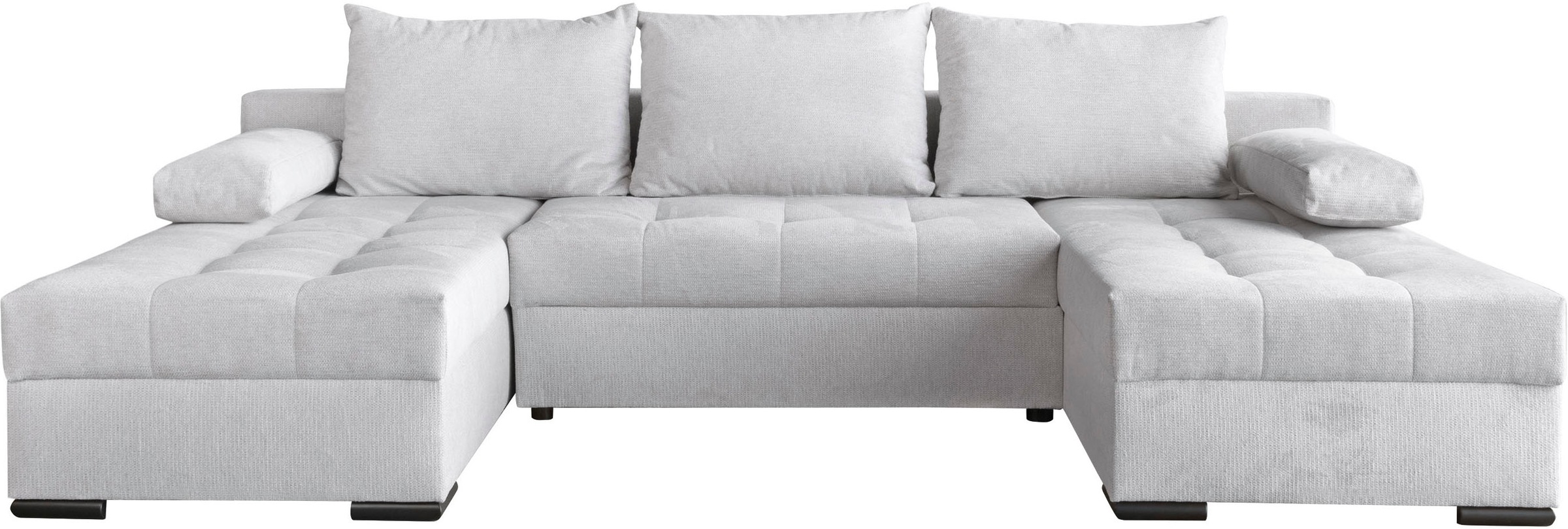 OTTO home Wohnlandschaft "U-Form Home System" 2 Ottomanen,Bonnelfederkern, günstig online kaufen