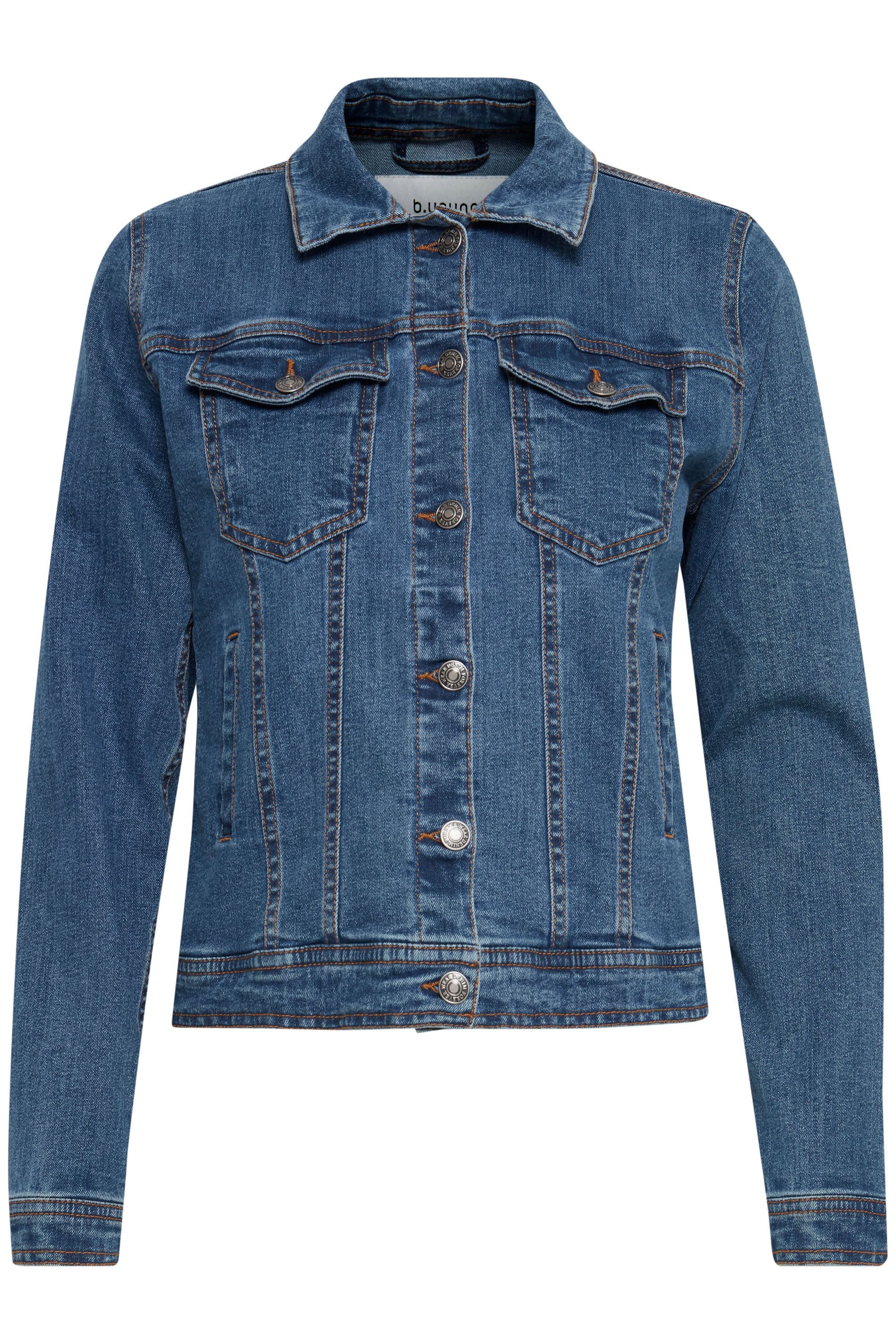 Jeansjacke »Jeansjacke BYPully«, ohne Kapuze