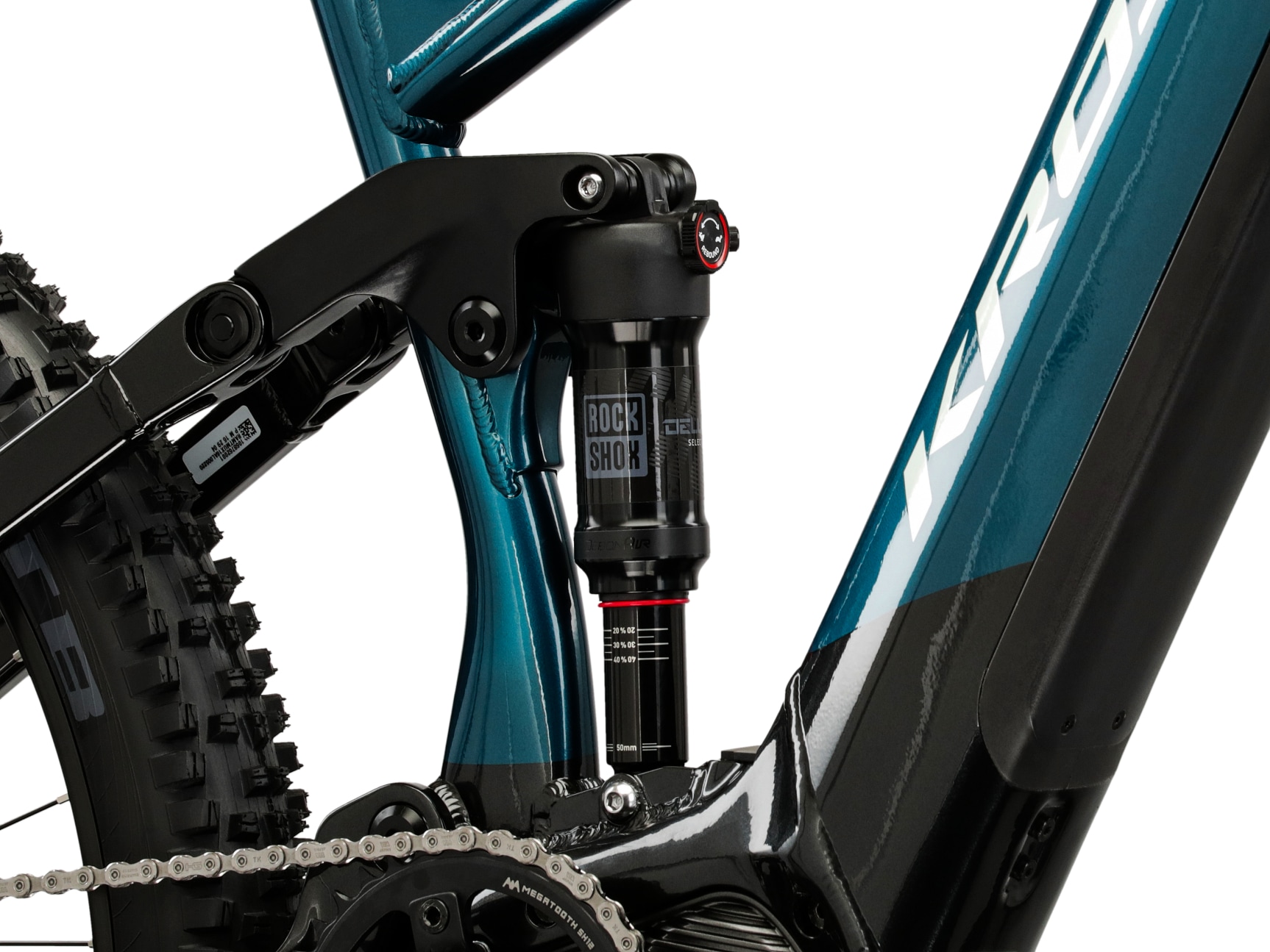 Kross »E-MTB Grist Boost 2.0 630 29" türkis 12 Gänge - Shimano Mittelmotor« 12 Gang Shimano DEORE M6100 Schaltwerk Kettenschaltung Mittelmotor 250 W SHIMANO Steps 36 V/250 W, Mittelmotor DU-EP800