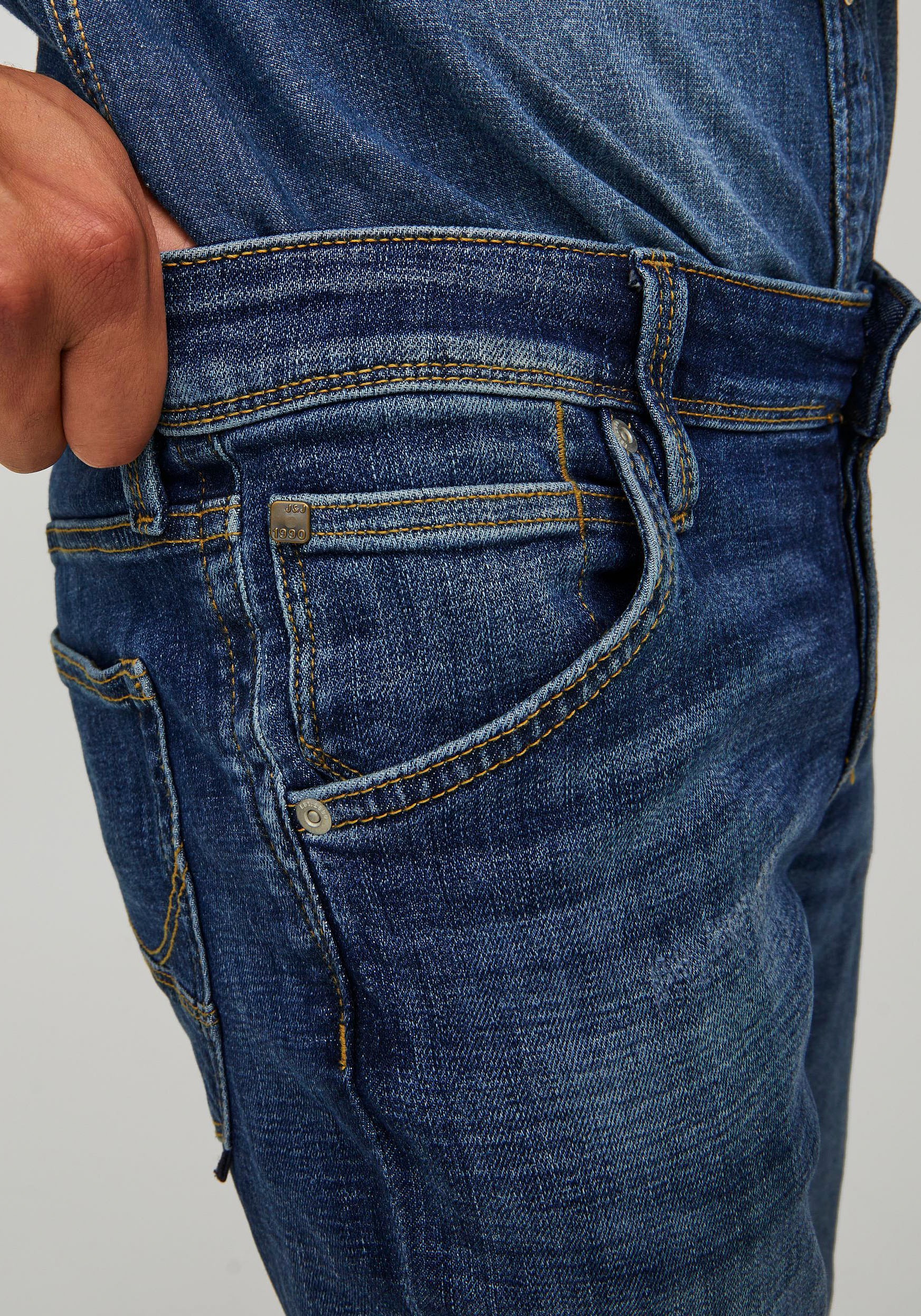 Jack & Jones Slim-fit-Jeans "JJIGLENN JJFOX AGI 304 50SPS NOOS" günstig online kaufen