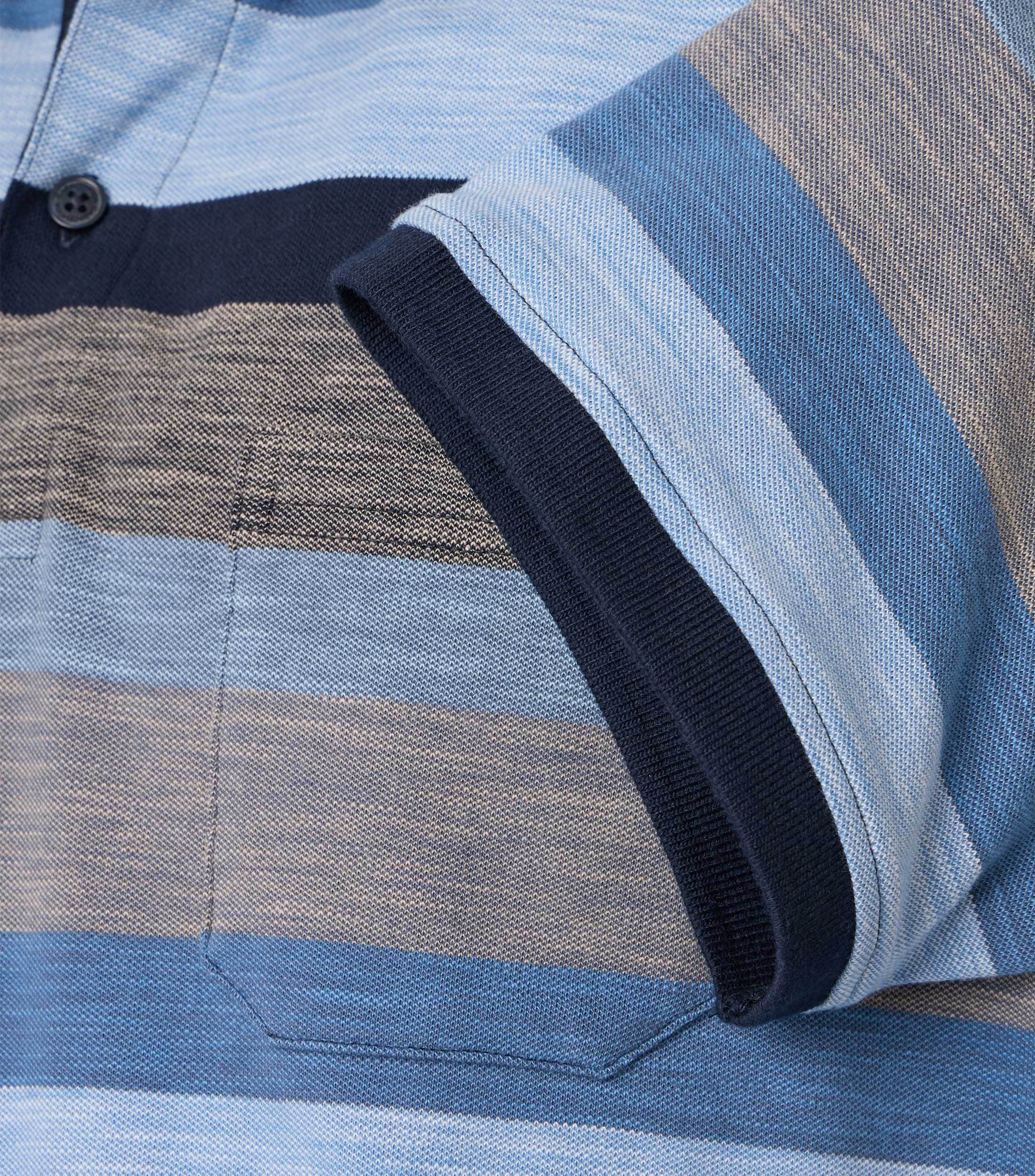 CASAMODA Poloshirt »CASAMODA Polo-Shirt gestreift«
