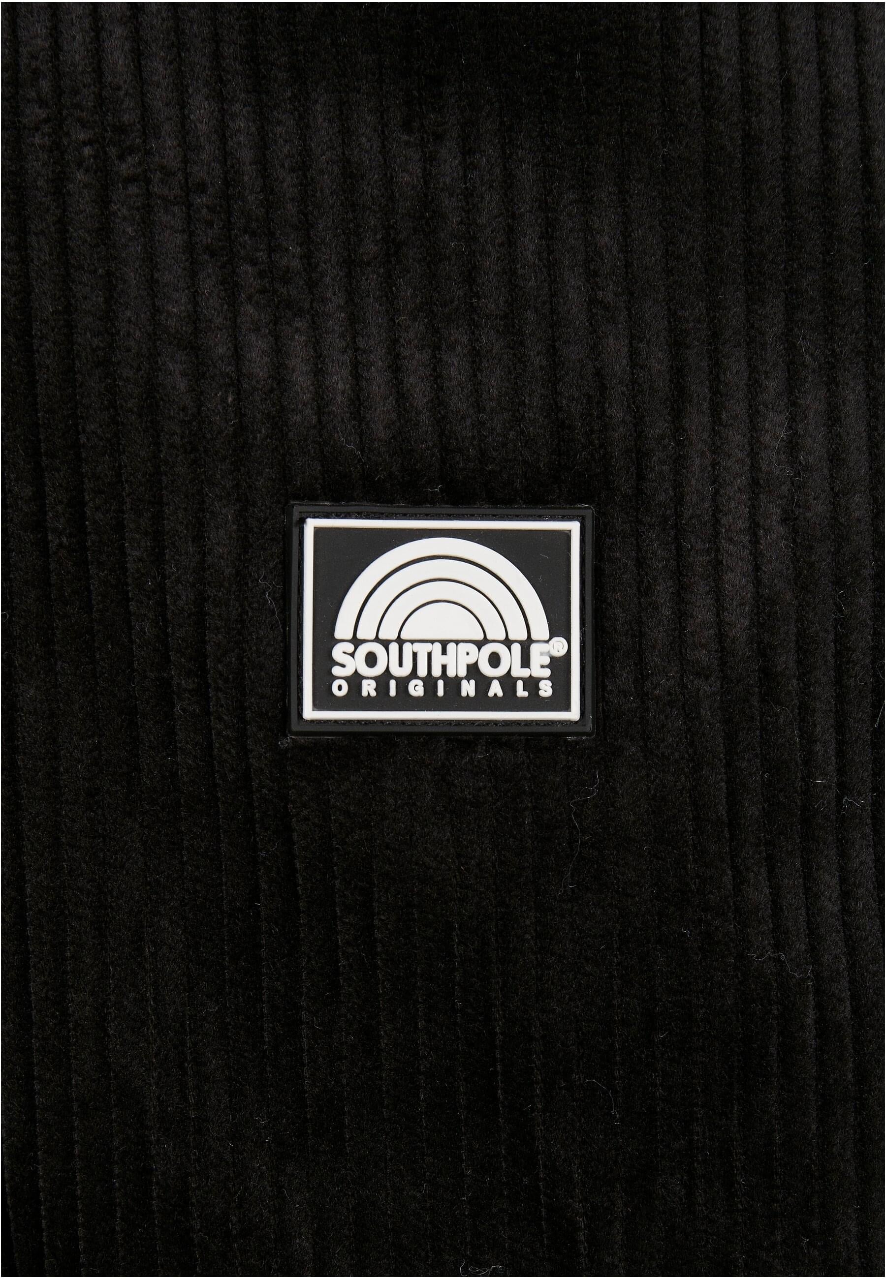 Southpole Allwetterjacke »Southpole Herren Southpole Corduroy Sherpa Jacket«, (1 St.), ohne Kapuze