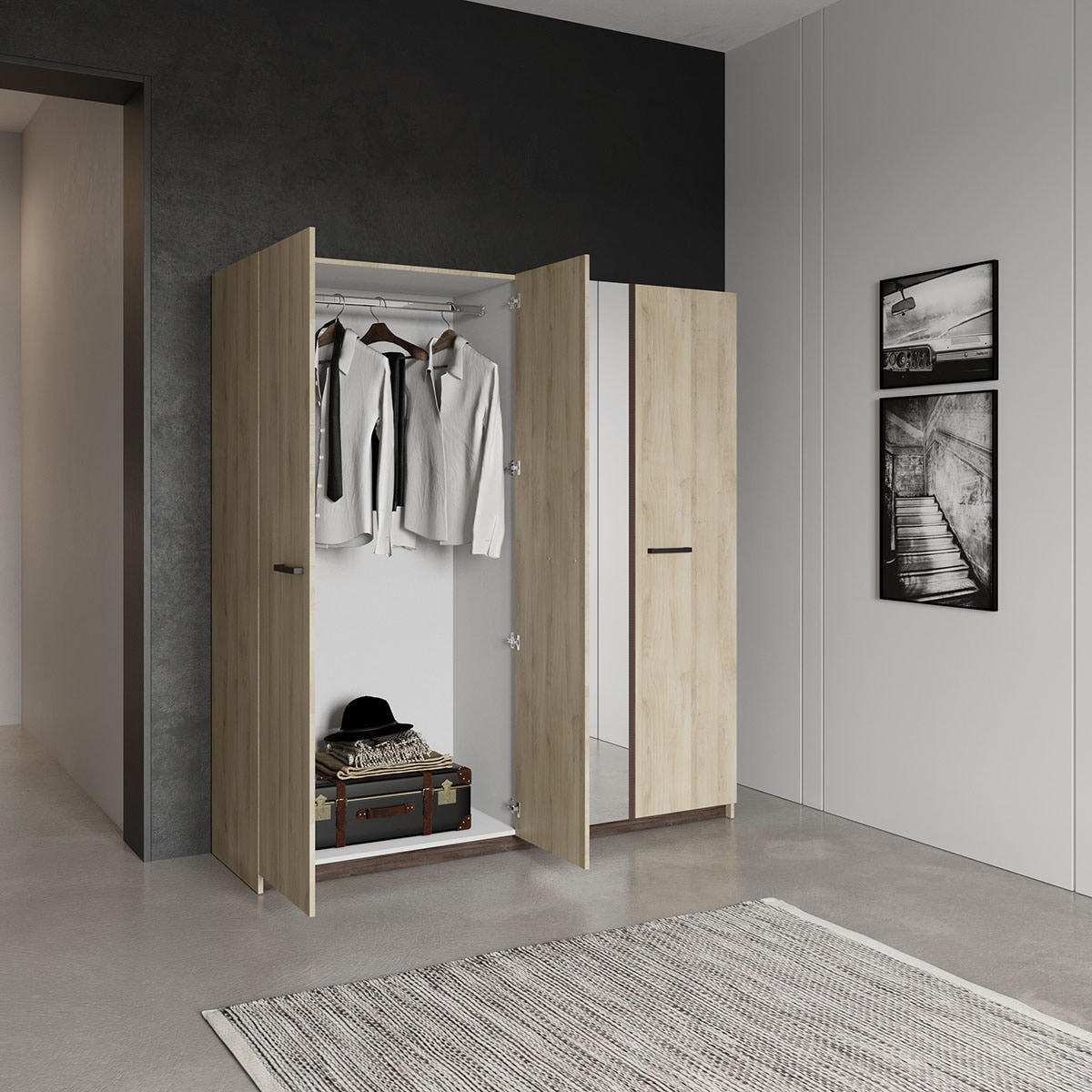 Demeyere GROUP Drehtürenschrank 1 Stk. tlg.