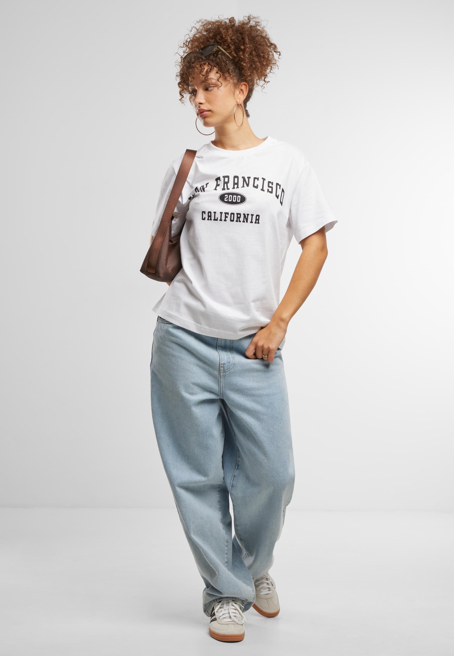 Miss Tee T-Shirt »Miss Tee San Francisco City Wording Tee«, (1 tlg.)