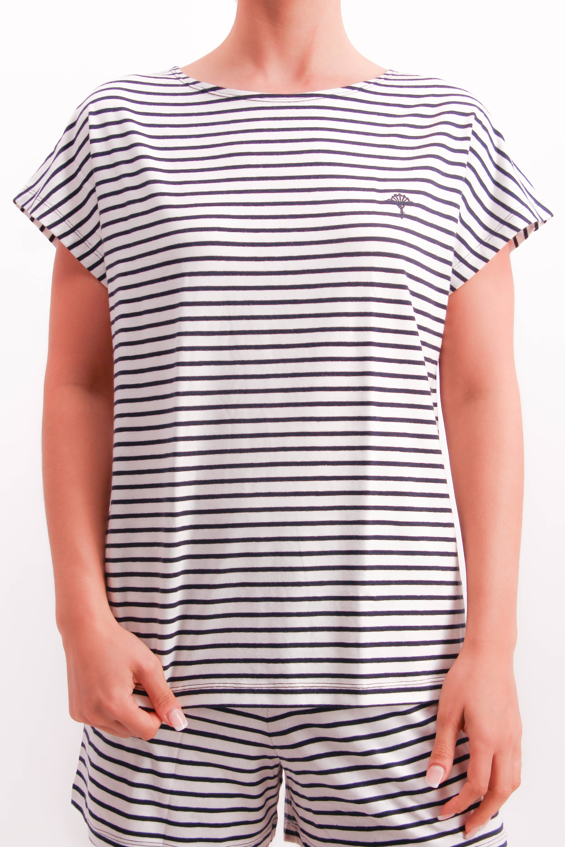 JOOP T-Shirt "Cosy", U-Boot-Ausschnitt, extrakurze Ärmel günstig online kaufen