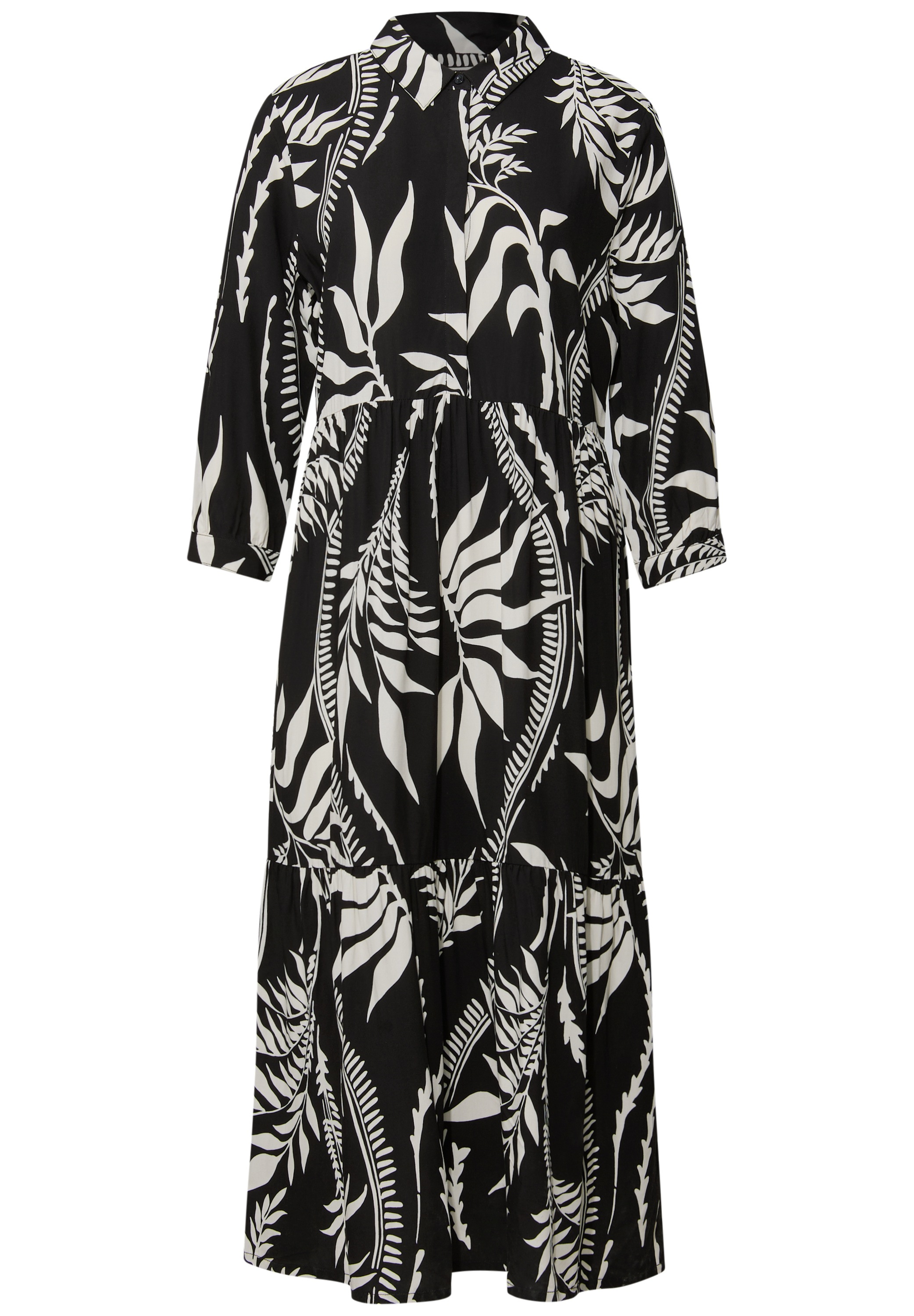 Thumbnail - STREET ONE STUDIO Midikleid Ohne Taschen aus Viskose