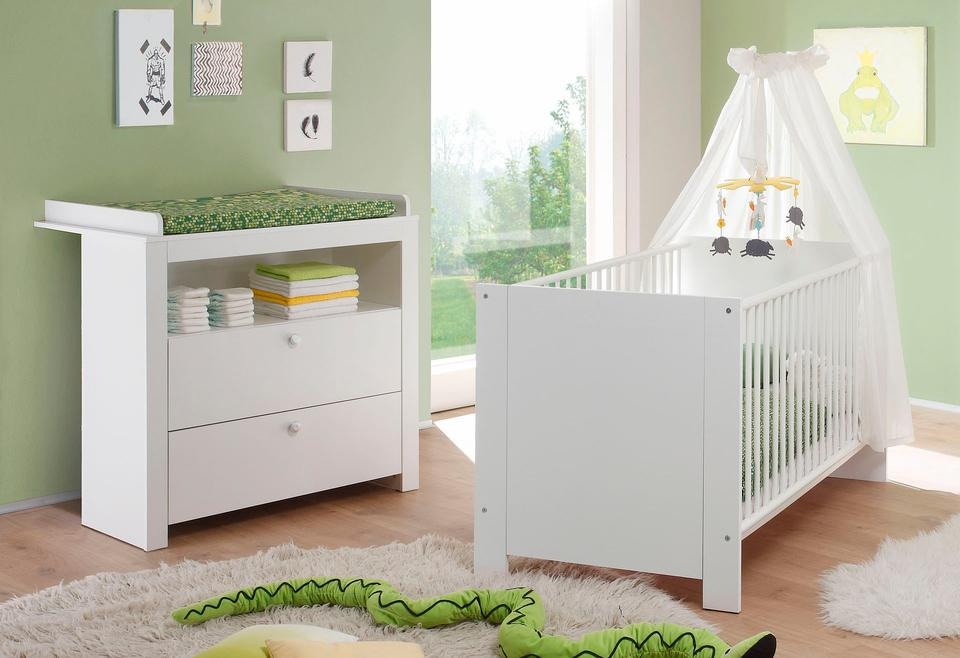 trendteam Babymöbel-Set »Olivia, Deal für begrenzte Zeit!«, (Spar-Set, 2 tlg., Bett, Wickelkommode), Bett + Wickelkommode