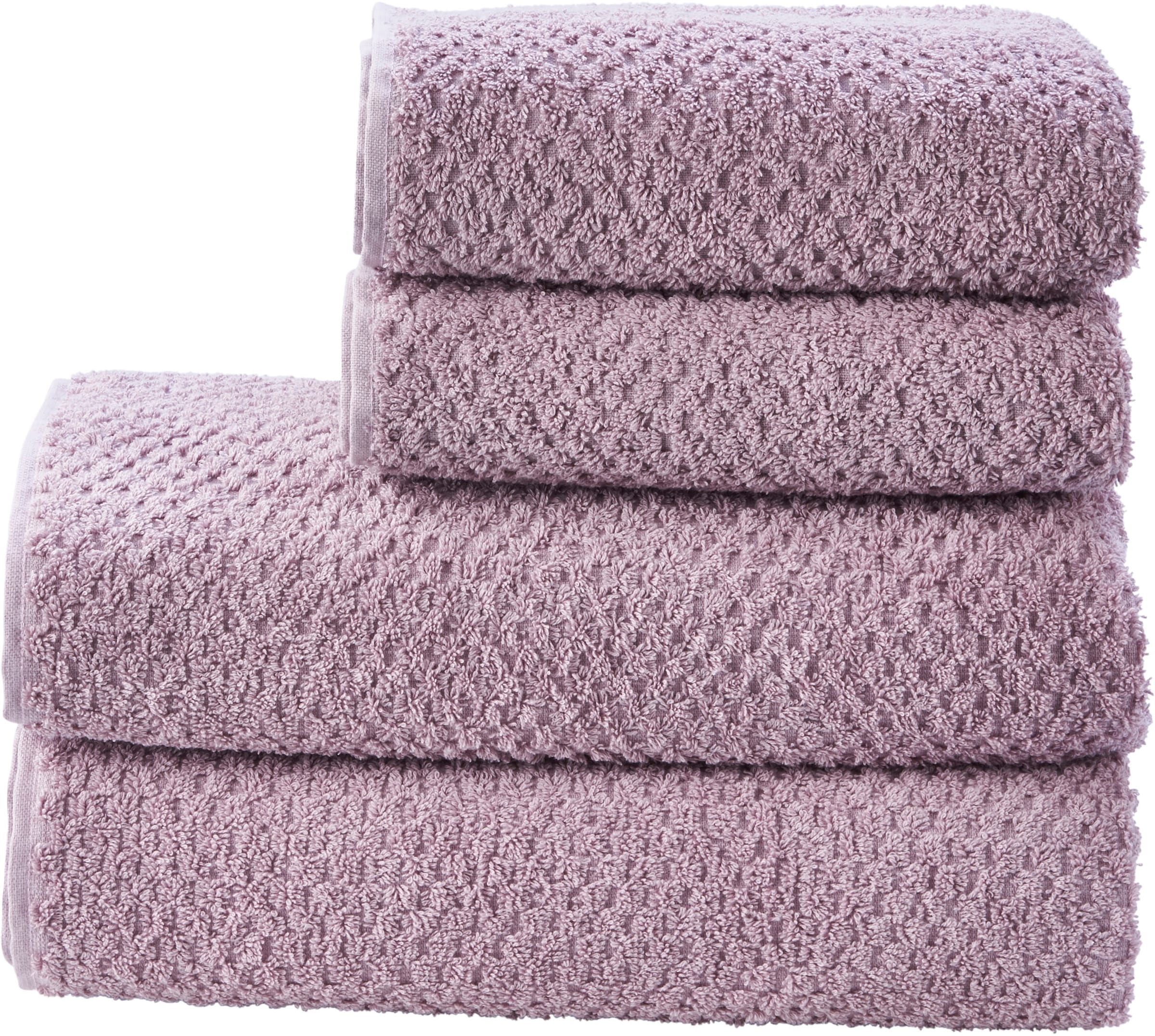 done.® Handtuch Set »Provence Honeycomb«, Set, 4 tlg., Walkfrottier, Uni  Farben, Waben-Optik, verschiedene Set Varianten erhältlich auf Rechnung |  BAUR