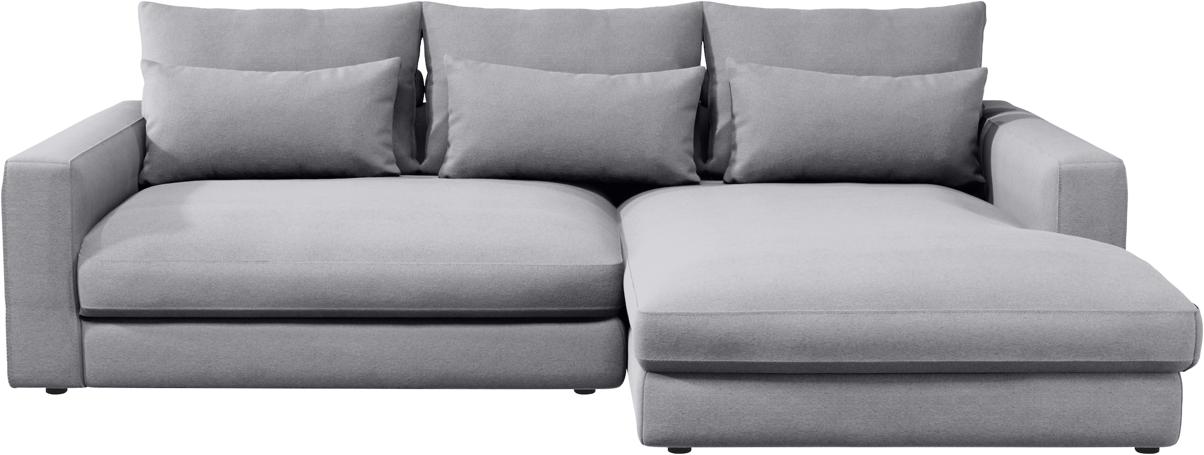 Home affaire Ecksofa "Darwin, viele Kissen, extra tiefe Sitzfläche, 271/89/ günstig online kaufen