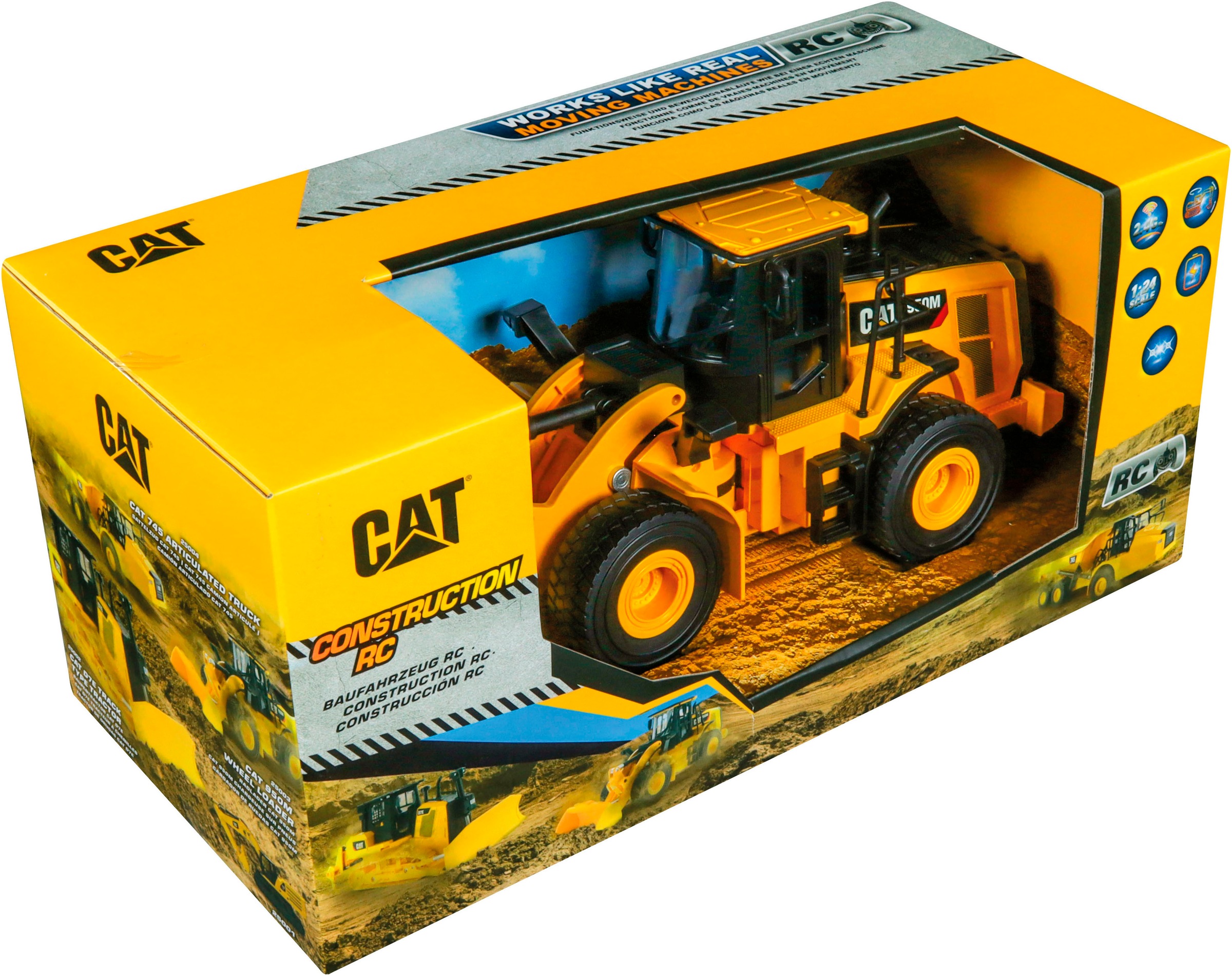 Carrera® RC-Bagger »CAT 950M Radlader«, mit LED- und Soundfunktion