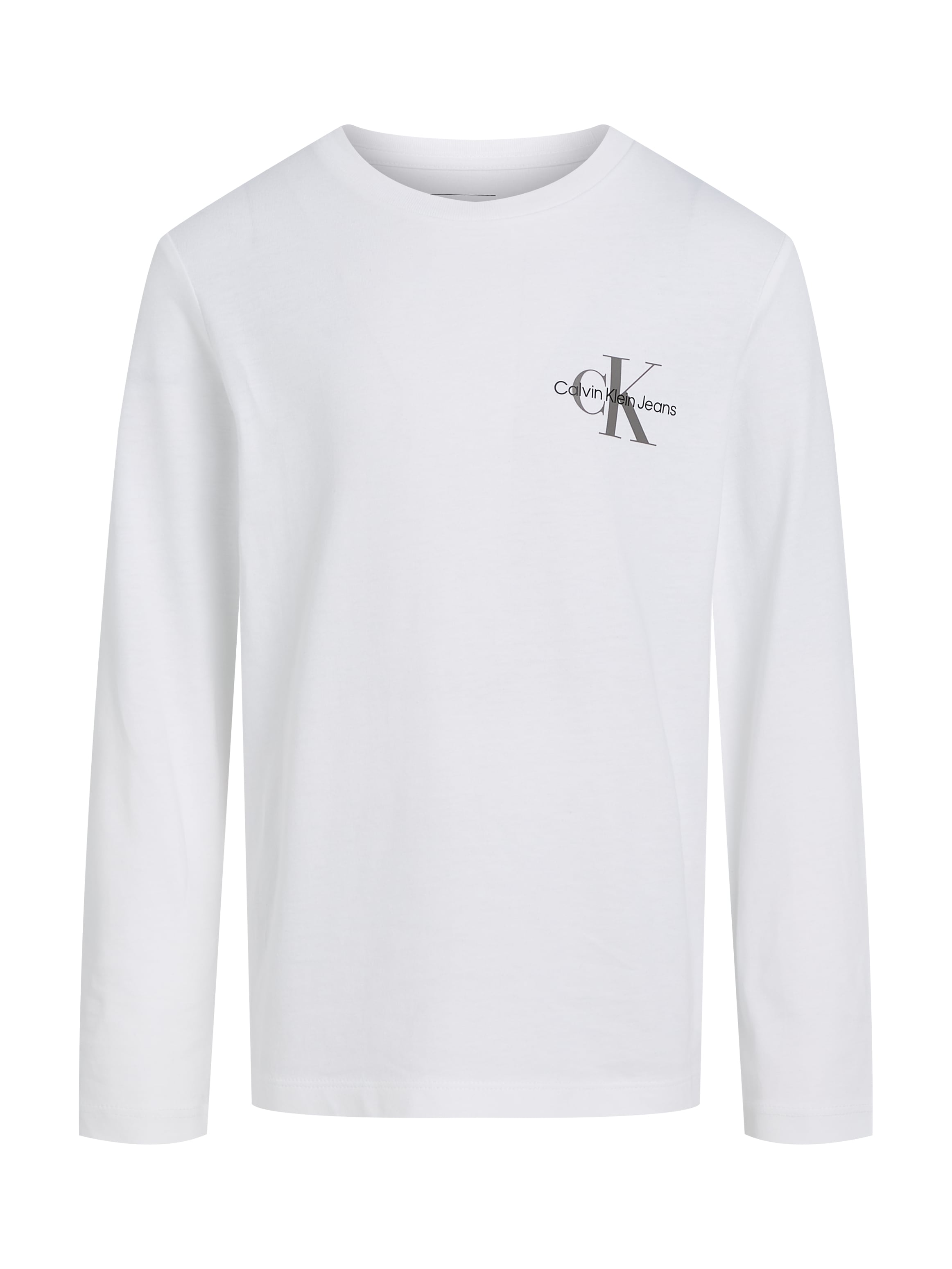 Calvin Klein Jeans Langarmshirt »Chest Monologo Ls T-Shirt«, für Kinder bis 16 Jahre und mit Logoschriftzug
