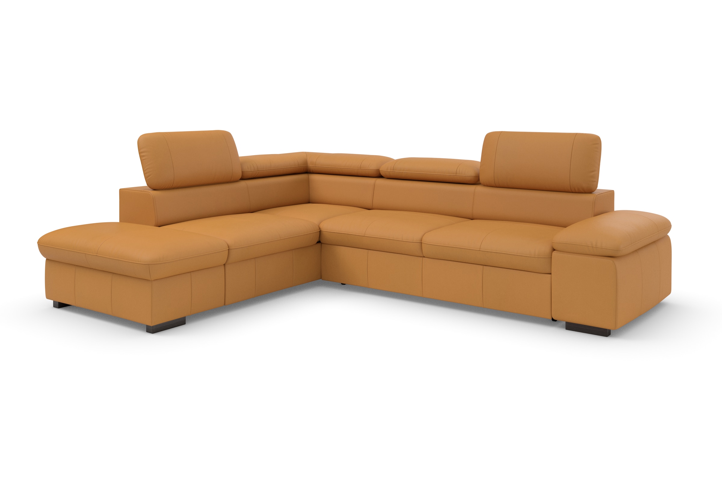 Home affaire Ecksofa »Alberto L-Form«, mit Kopfteilverstellung, wahlweise mit Bettfunktion
