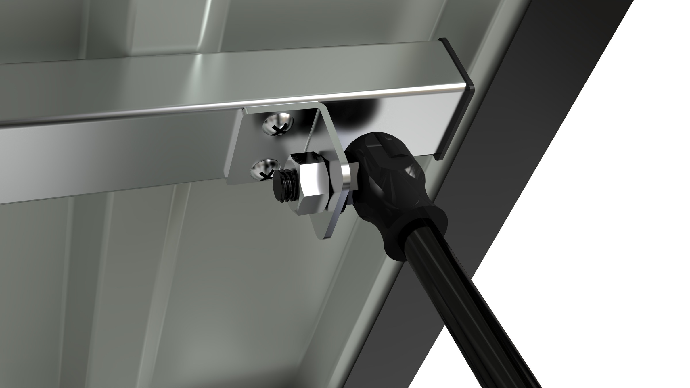 KONIFERA Mülltonnenbox »Fahrradbox aus Metall«