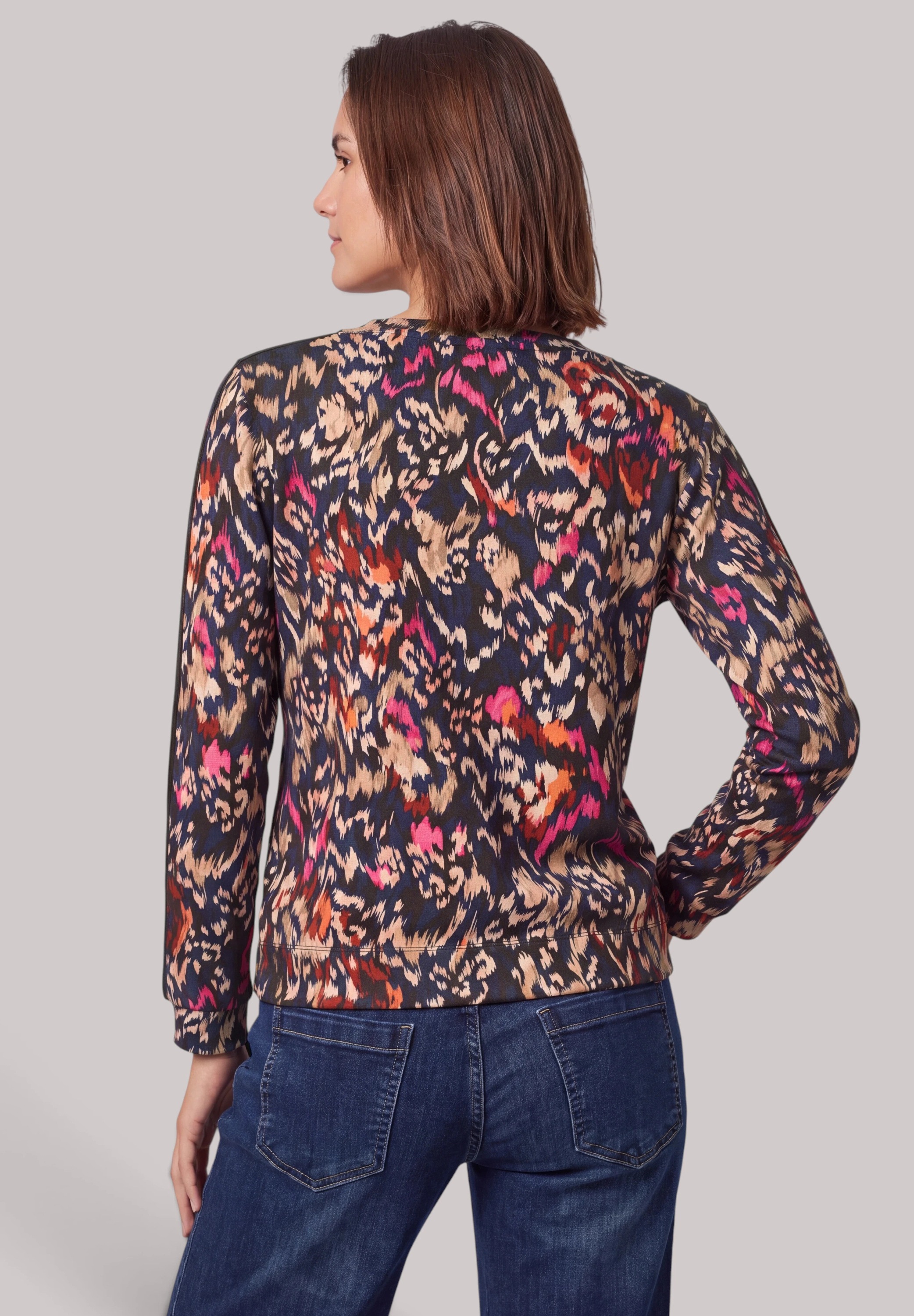 Cecil Langarmshirt im soften Baumwoll-Mix