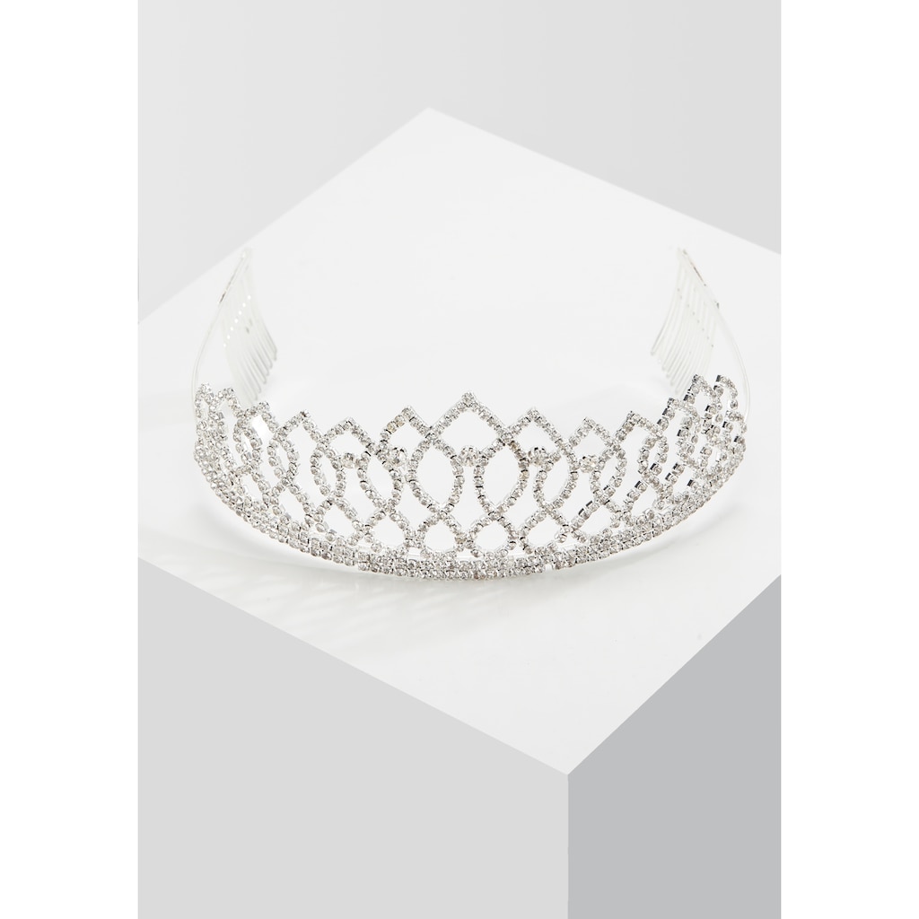 Family Trends Schmuckset »Festliches Hochzeits Diadem Krone Haarschmuck«