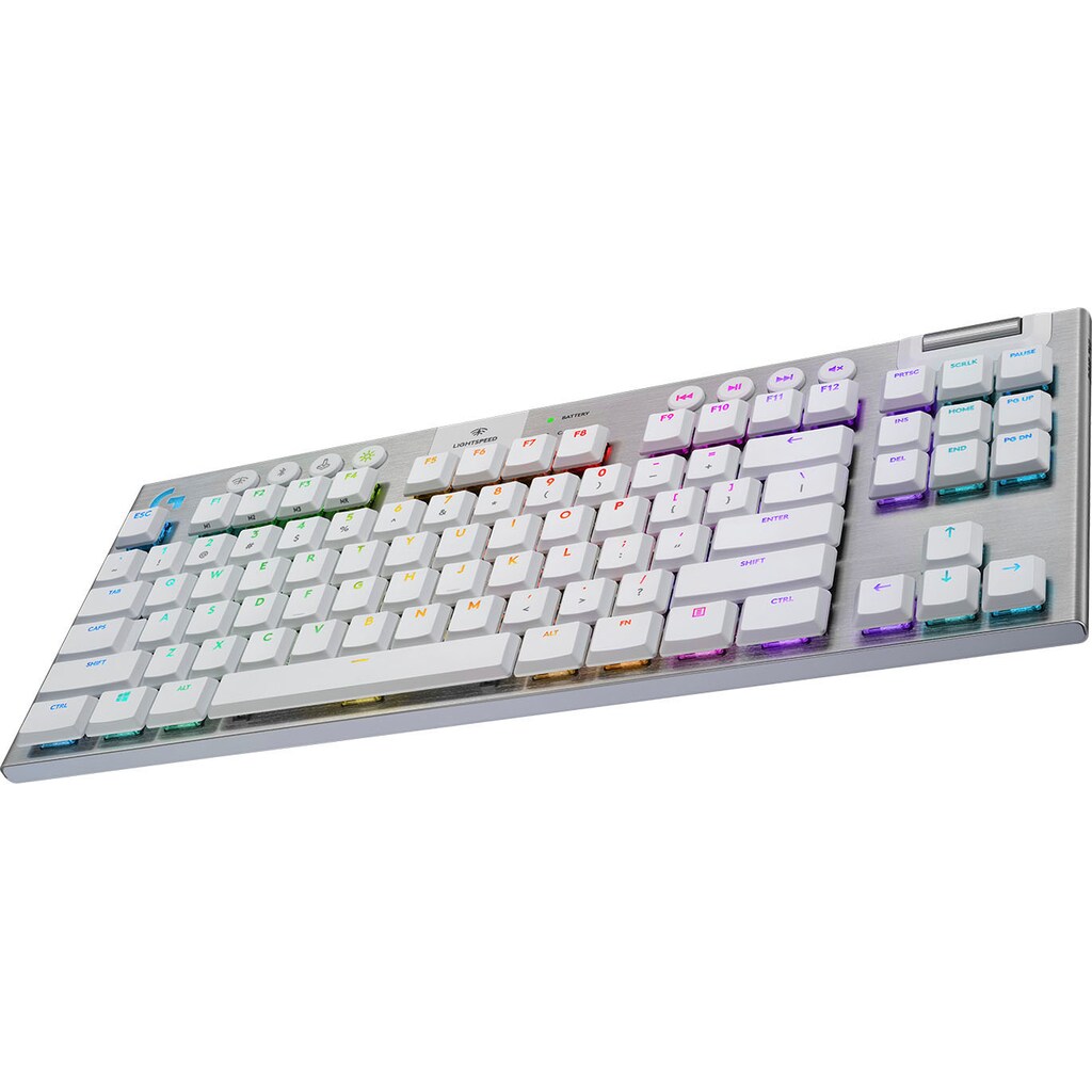 Logitech G Gaming-Tastatur »Gaming Tastatur G915 TKL White tactile«