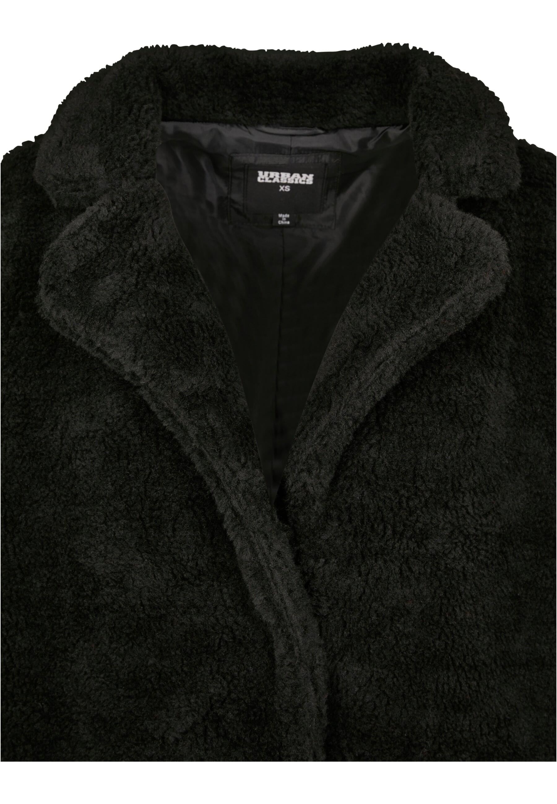 URBAN CLASSICS Parka »Urban Classics Damen Ladies Oversized Sherpa Coat«, (1 St.), ohne Kapuze