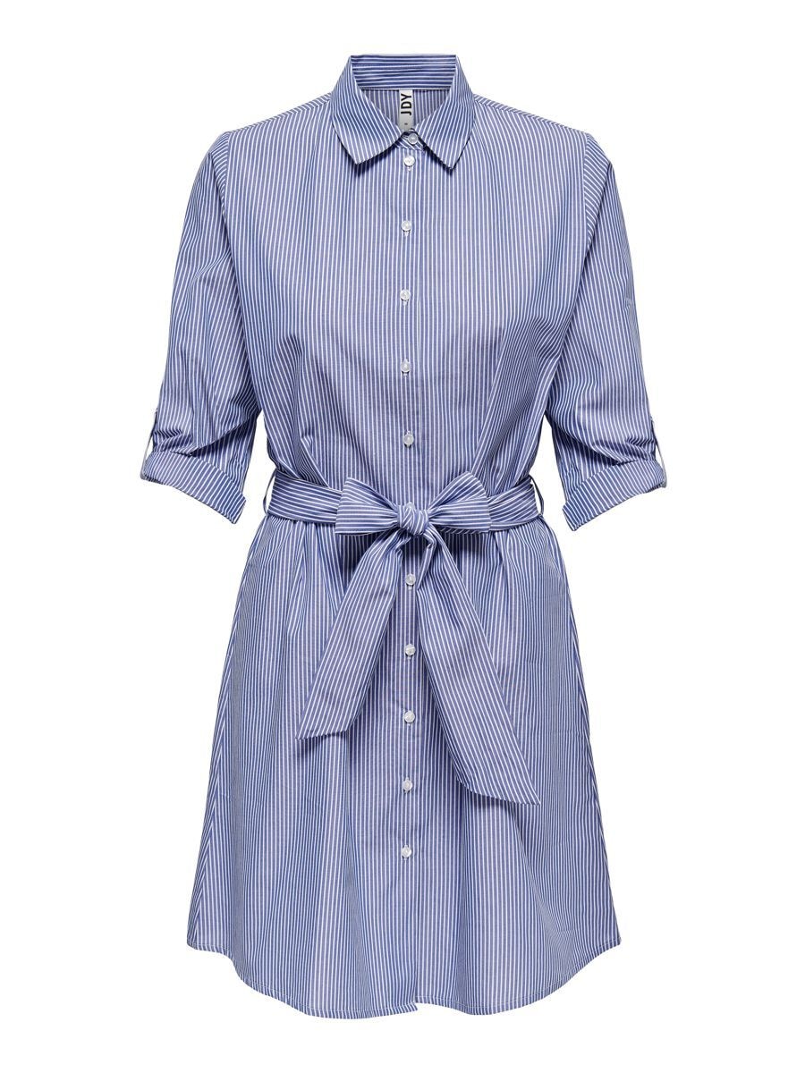 JDY Hemdblusenkleid »JDYHALL 3/4 SHIRT DRESS WVN NOOS«