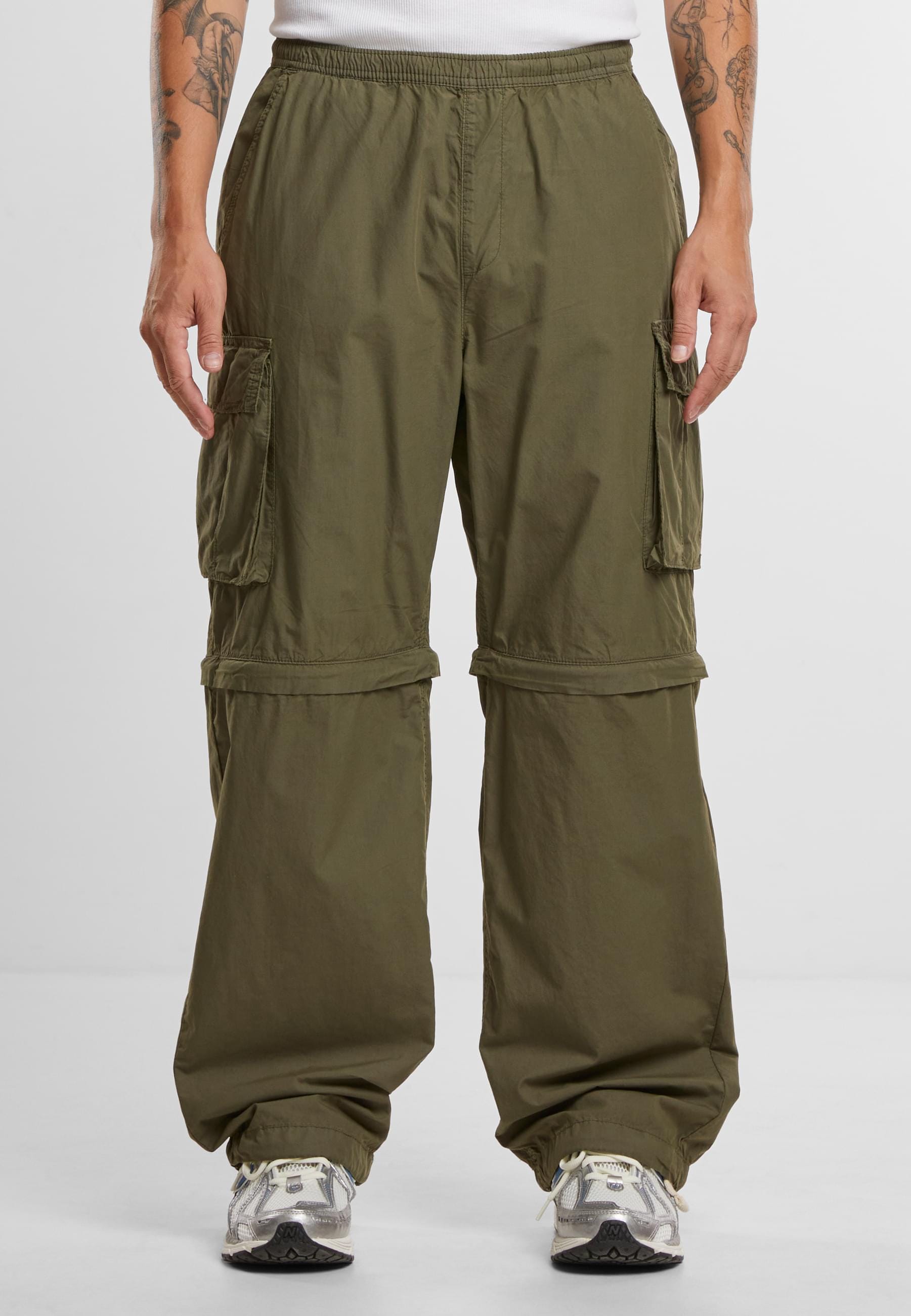 URBAN CLASSICS Cargohose »Urban Classics Herren Zip Away Pants«, (1 tlg.)