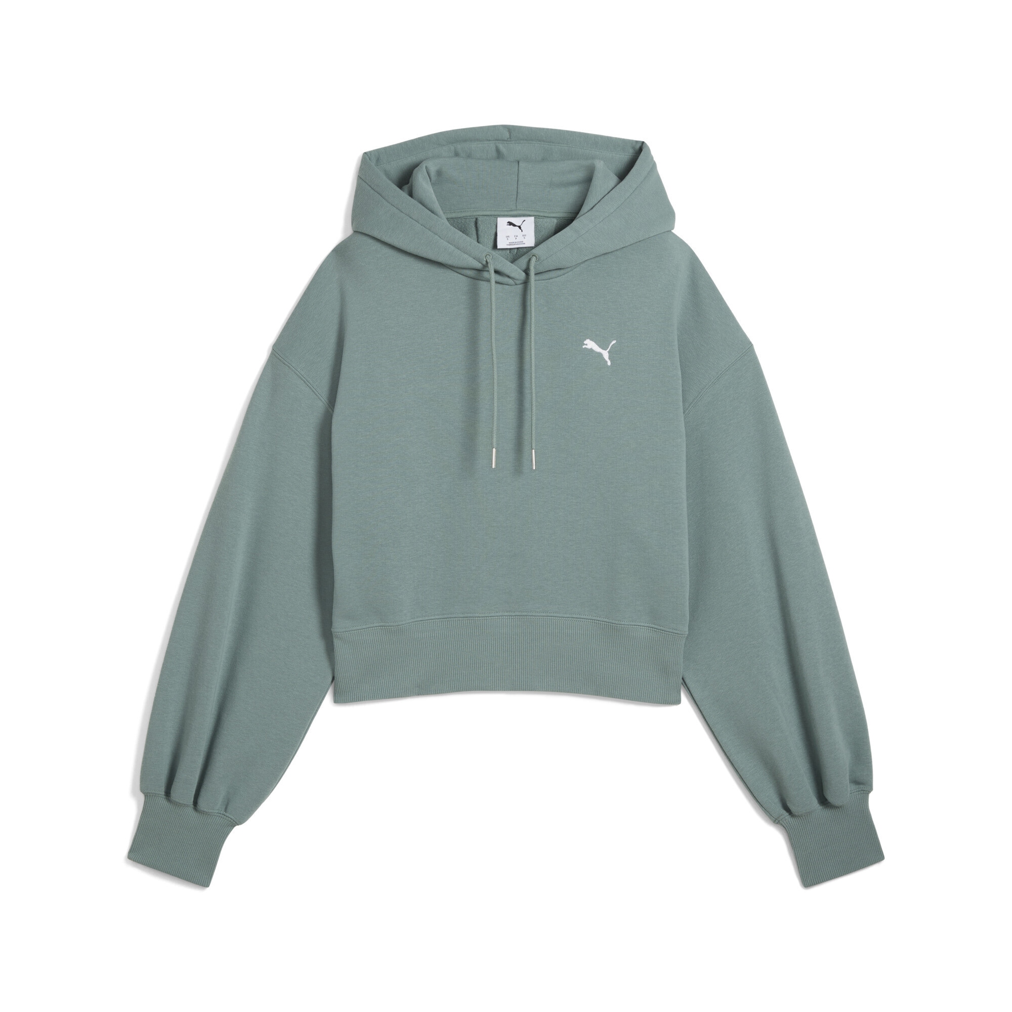 PUMA Hoodie »WARDROBE ESS Kurzer Relaxed Fit Hoodie Damen«