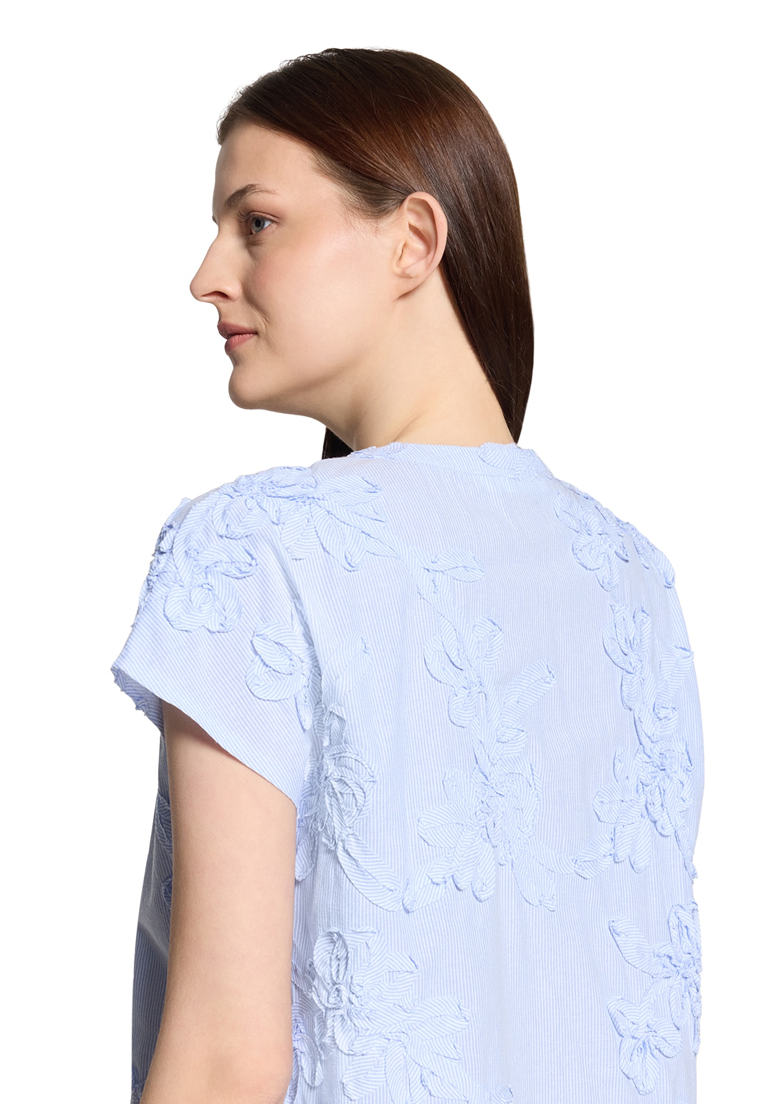 Betty&Co Hemdbluse »Damen mit Stickerei«