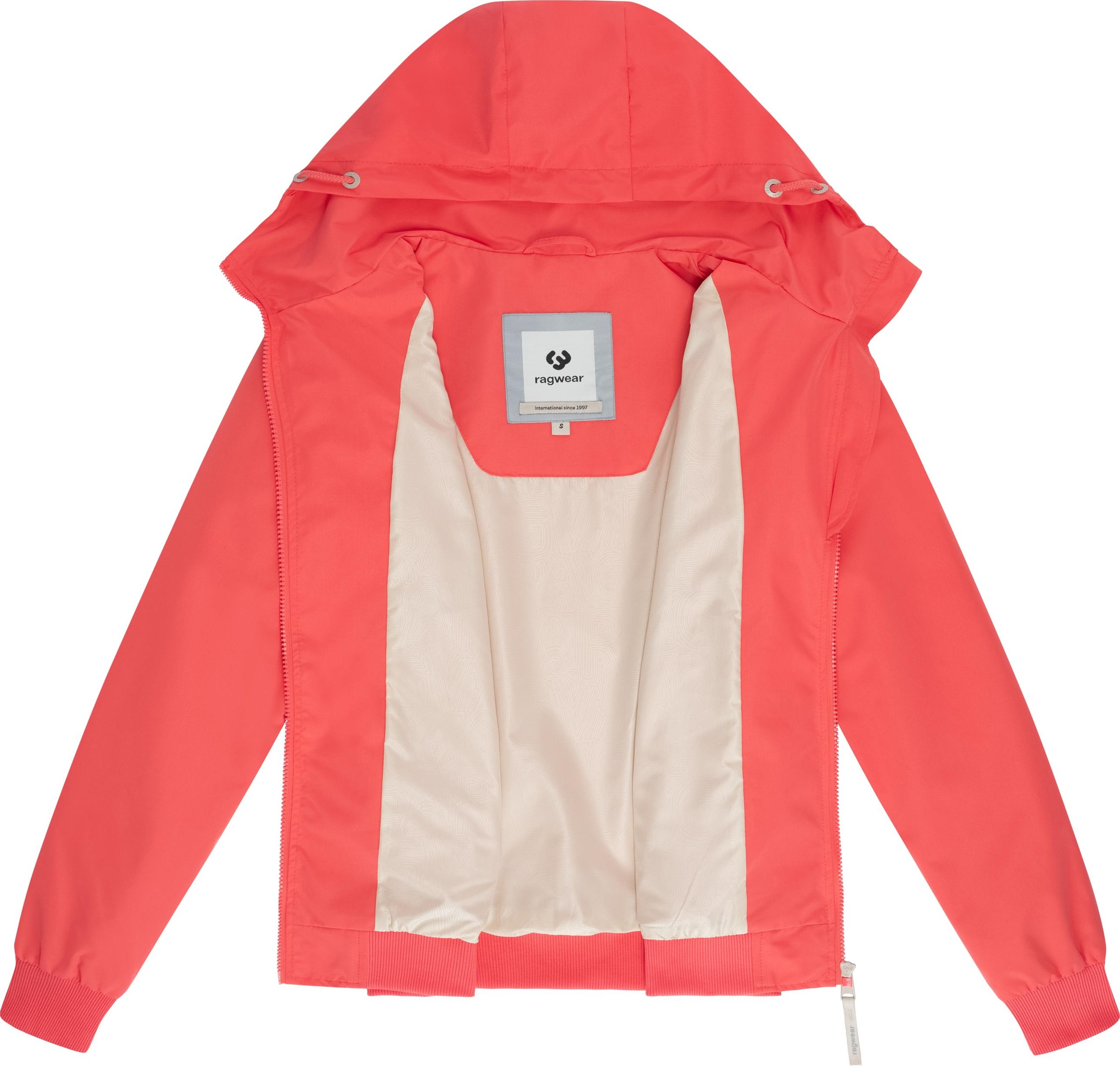 Ragwear Outdoorjacke »Oggie YOUMODO«, mit Kapuze, Wasserdichte und atmungsaktive Übergangsjacke
