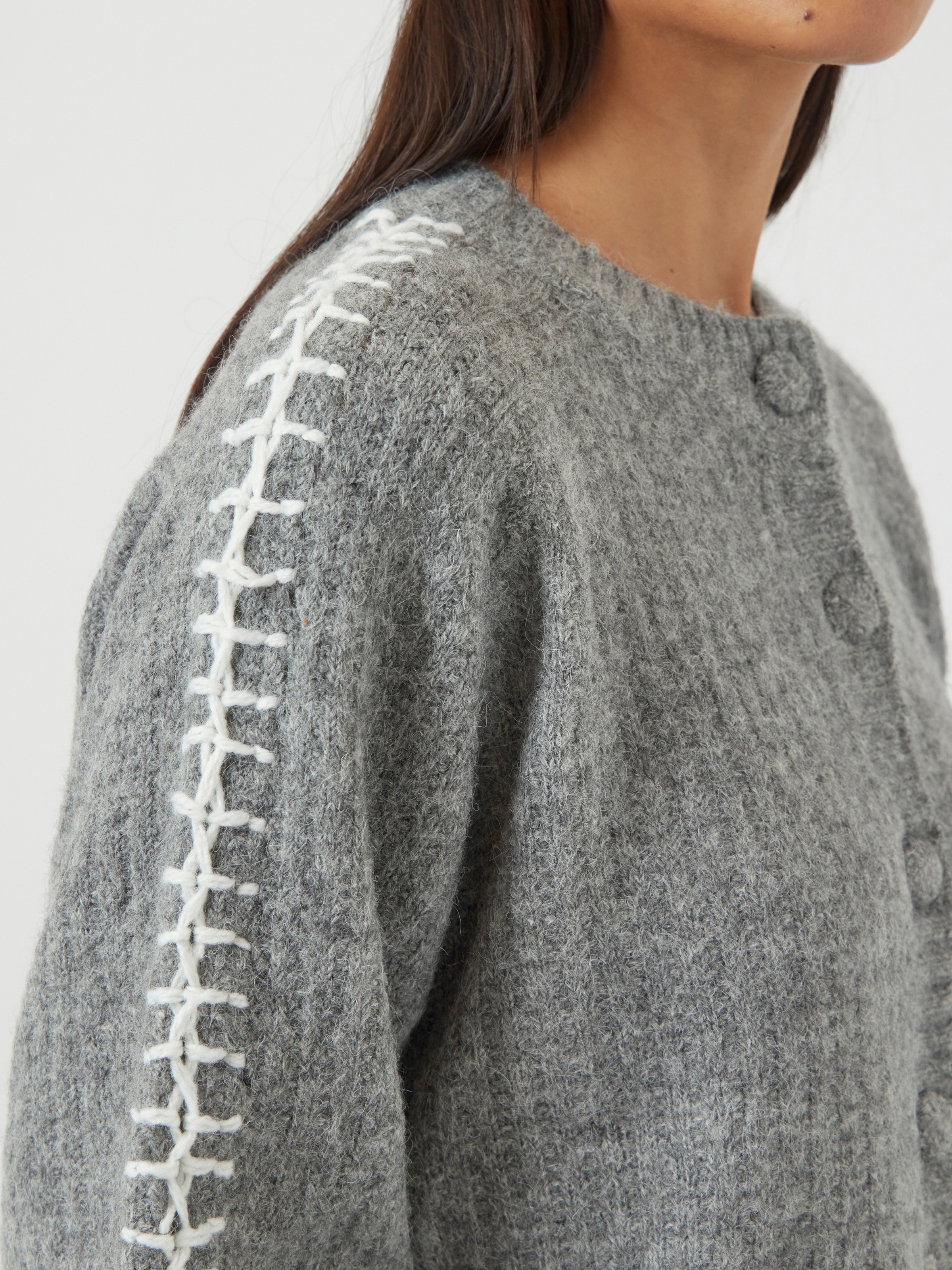Y.A.S Strickjacke "YASOLLY LS KNIT CARDIGAN S. NOOS" günstig online kaufen