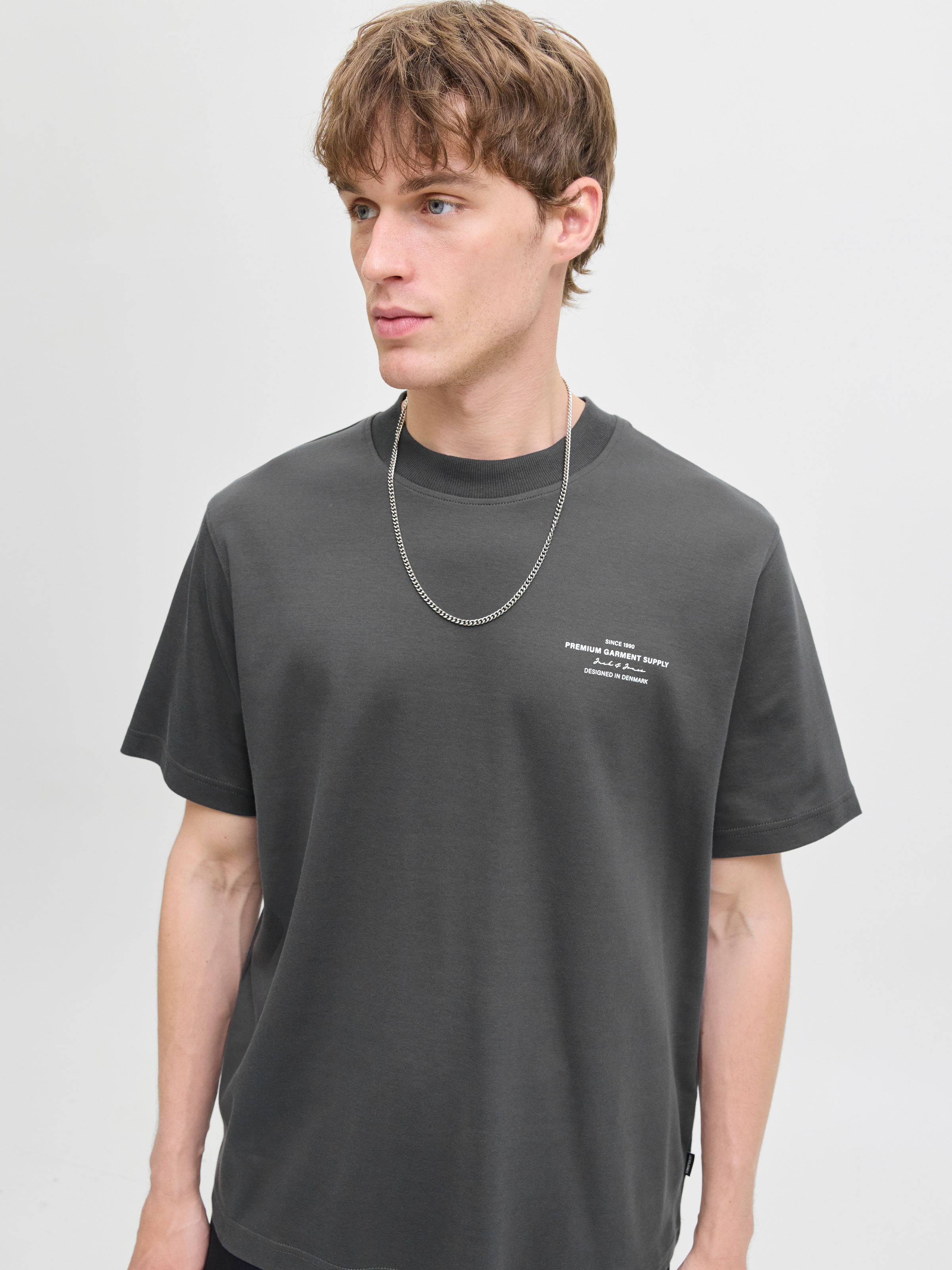 Jack & Jones Rundhalsshirt "JPRBLACHAD BRANDING SS CREW NECK TEE SN" günstig online kaufen