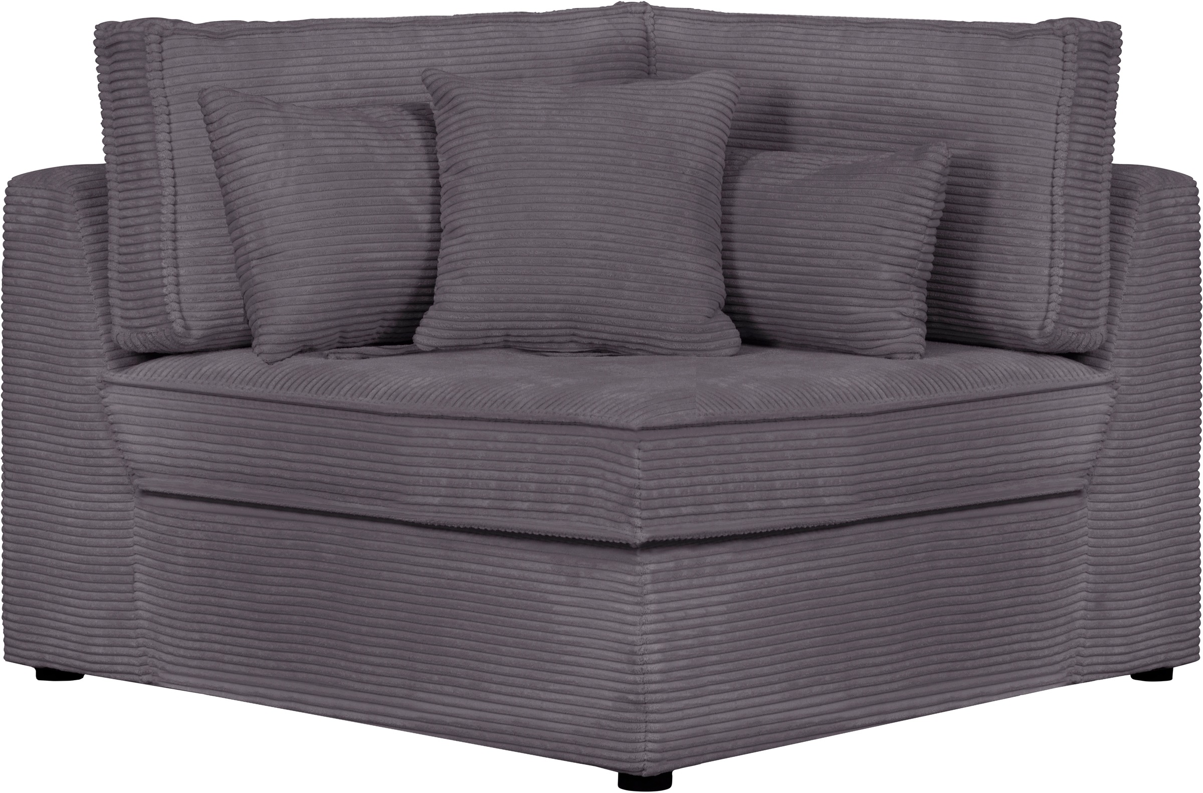 RAUM.ID Sofa-Eckelement "Florid", Teil eines Modulsofas, fester Sitzkomfort günstig online kaufen