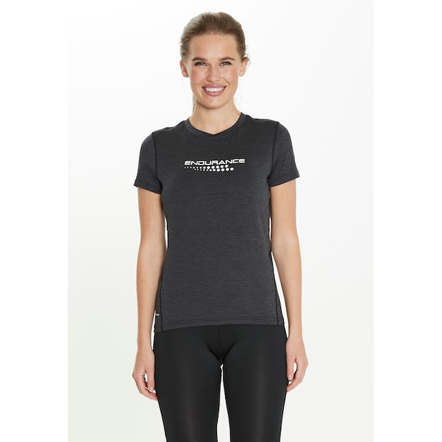 ENDURANCE Funktionsshirt »WANGE MELANGE«, (1 tlg.), mit innovativer QUICK  DRY-Technologie ▷ kaufen | BAUR