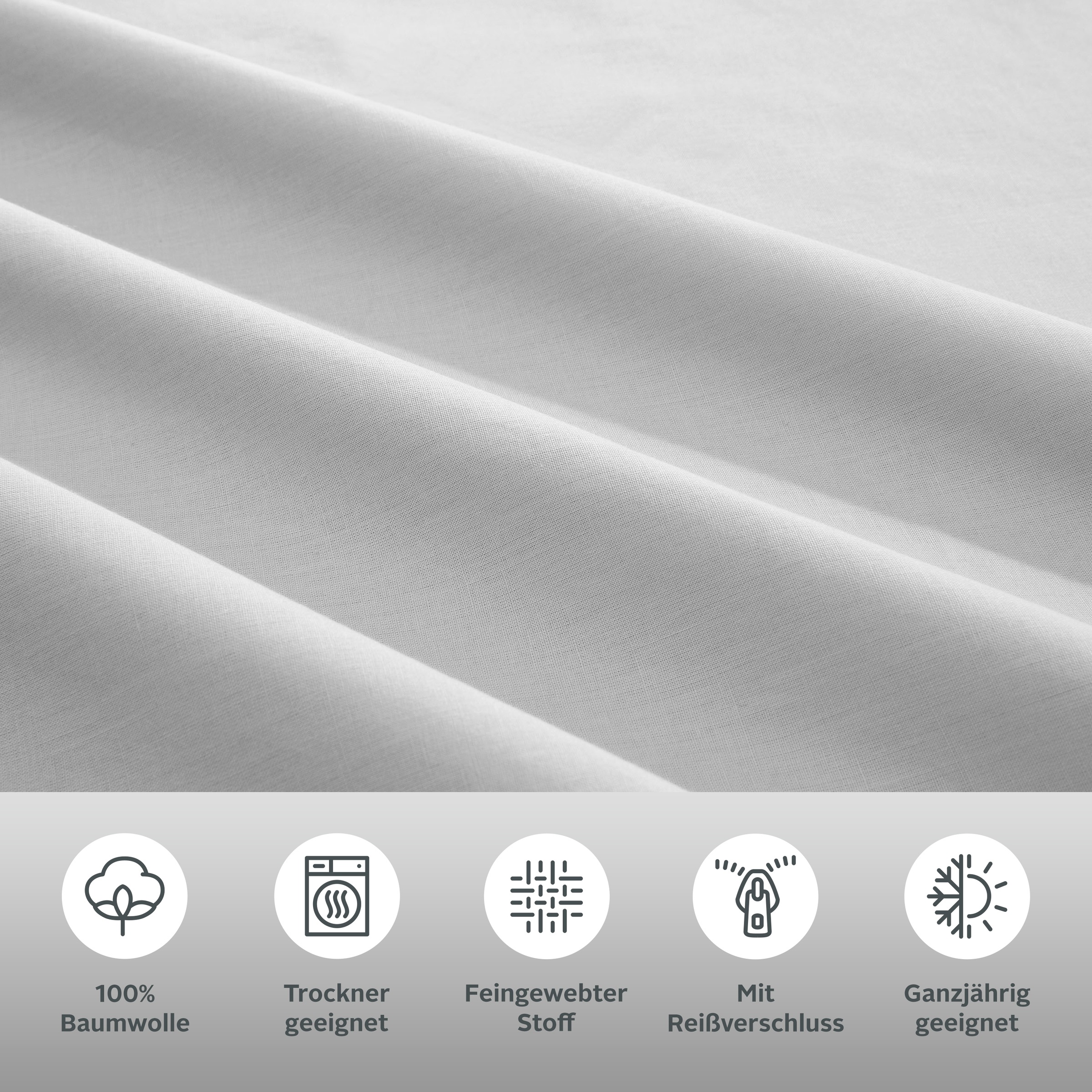 Thumbnail - OTTO home Bettwäsche "Violetta in Gr. 135x200 oder 155x220 cm" 2 Stk. Bettwäsche aus Baumwolle, romantische Bettwäsche m...