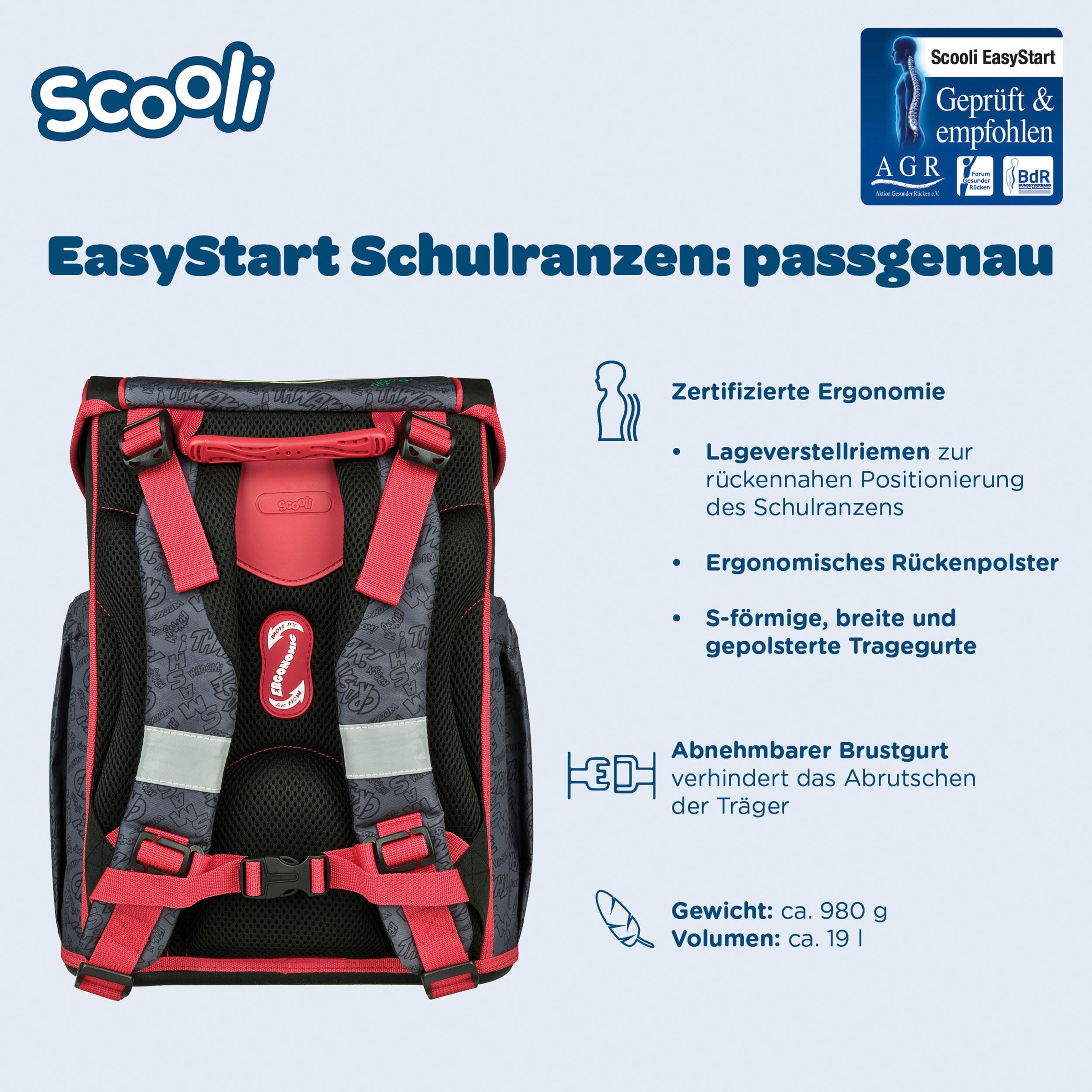 Scooli »Easy Start« Reflektoren