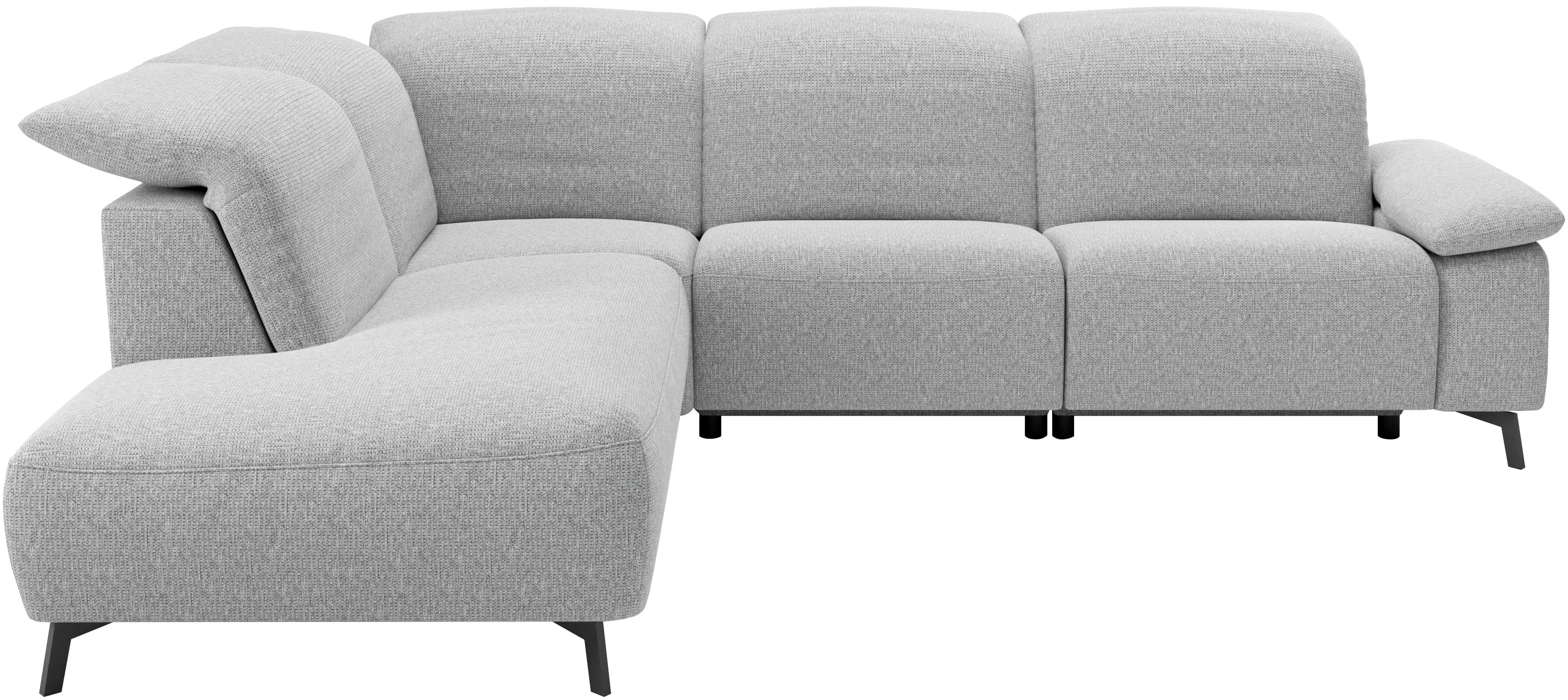 Musterring Ecksofa "MR 370, intelligenter Komfort im modernen Design" Optionale Relaxfunktion, flexible Kopfteile & klappbare Armlehnen