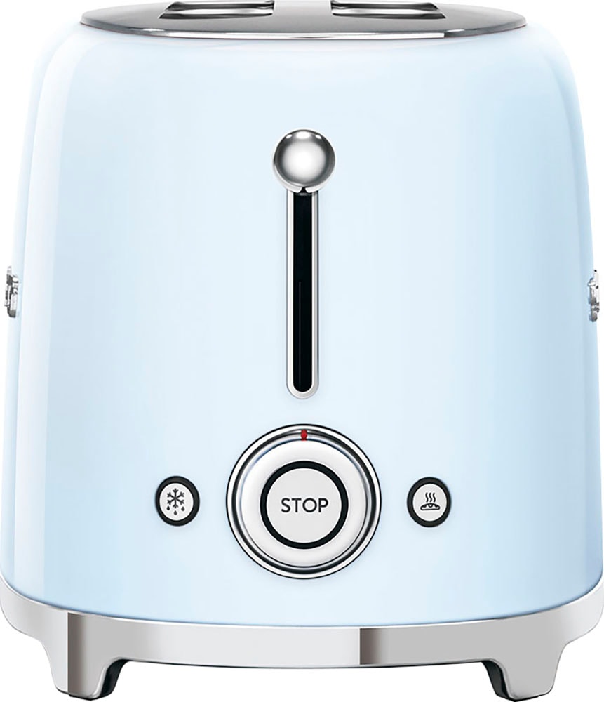 Smeg Toaster »TSF01PBEU«, 2 kurze Schlitze, für 2 Scheiben, 950 W