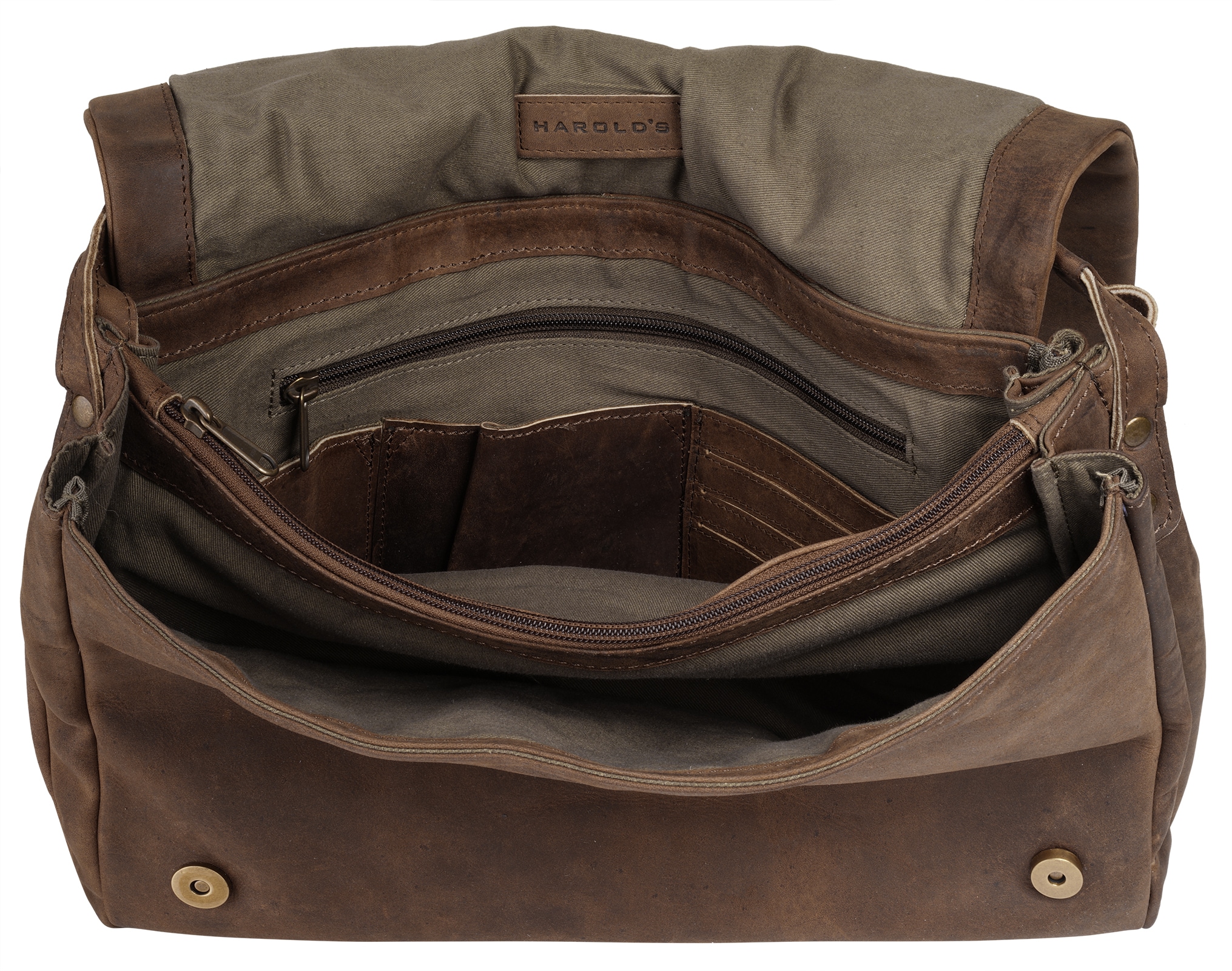 Harold's Messenger Bag »ANTIC«, echt Leder