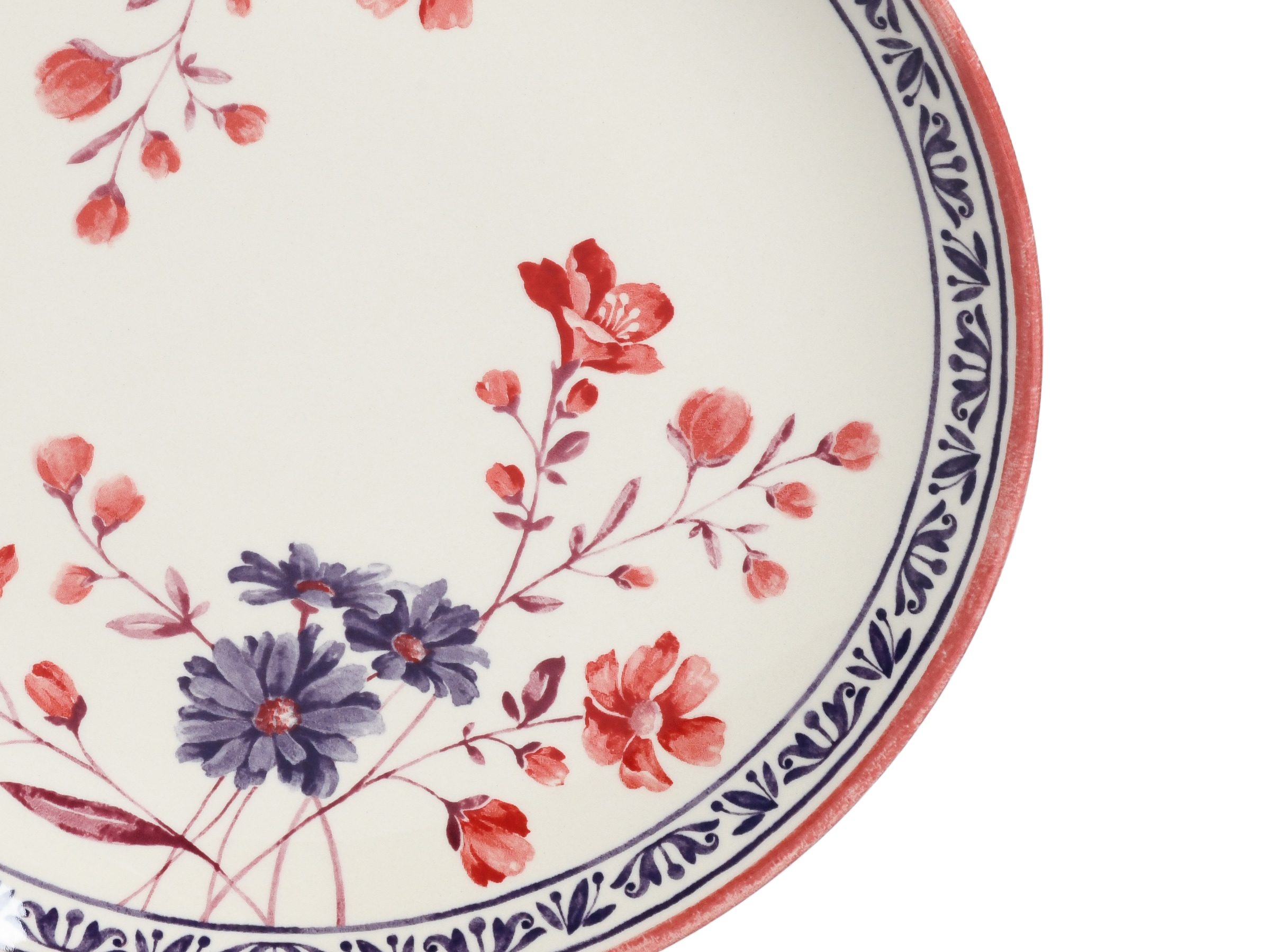 CreaTable Teller-Set »Cottage, Tellerset 18-tlg«, (Set, 18 tlg.), Blumenmotive