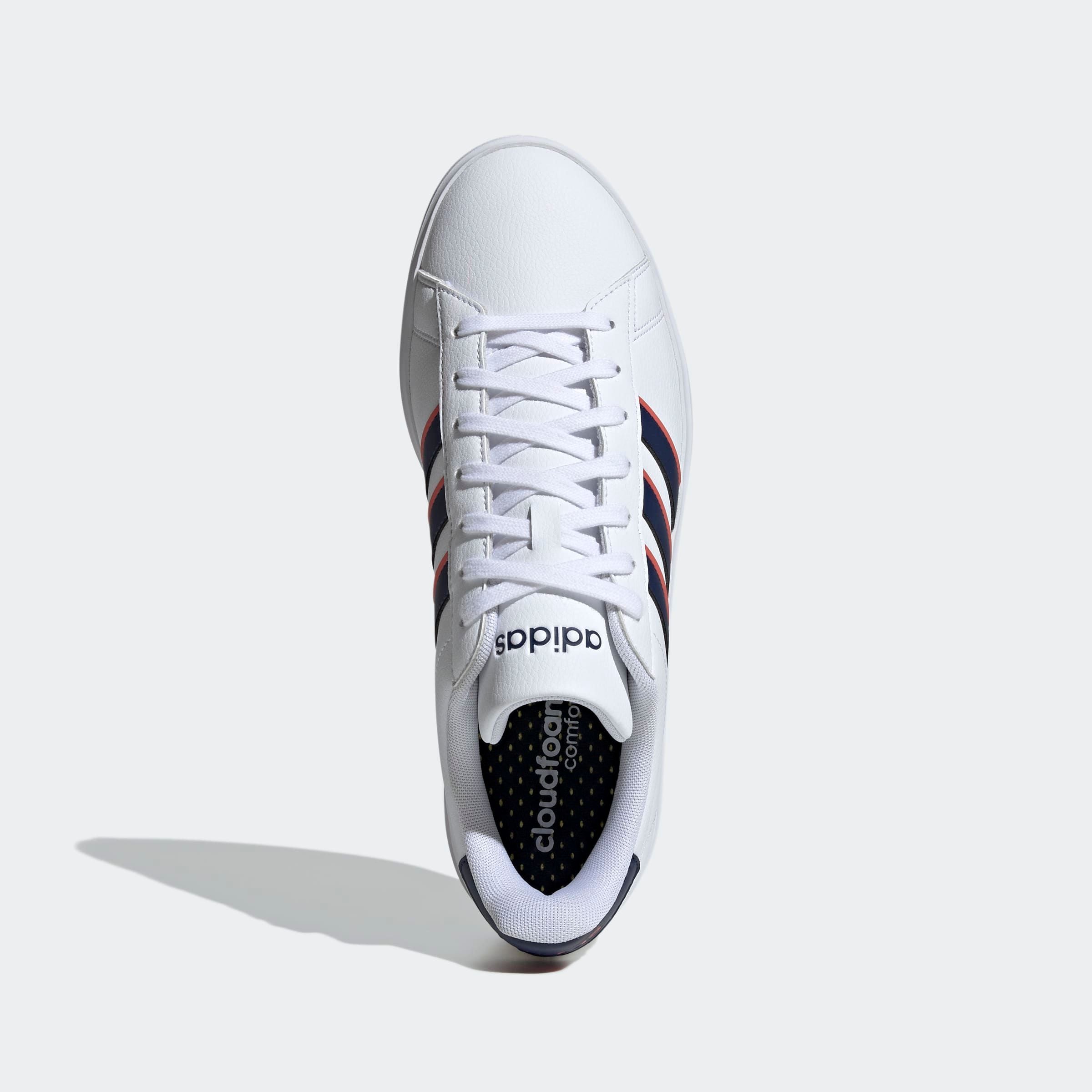 adidas Sportswear Sneaker »GRAND COURT CLOUDFOAM COMFORT«, Design auf den Spuren des adidas Superstar