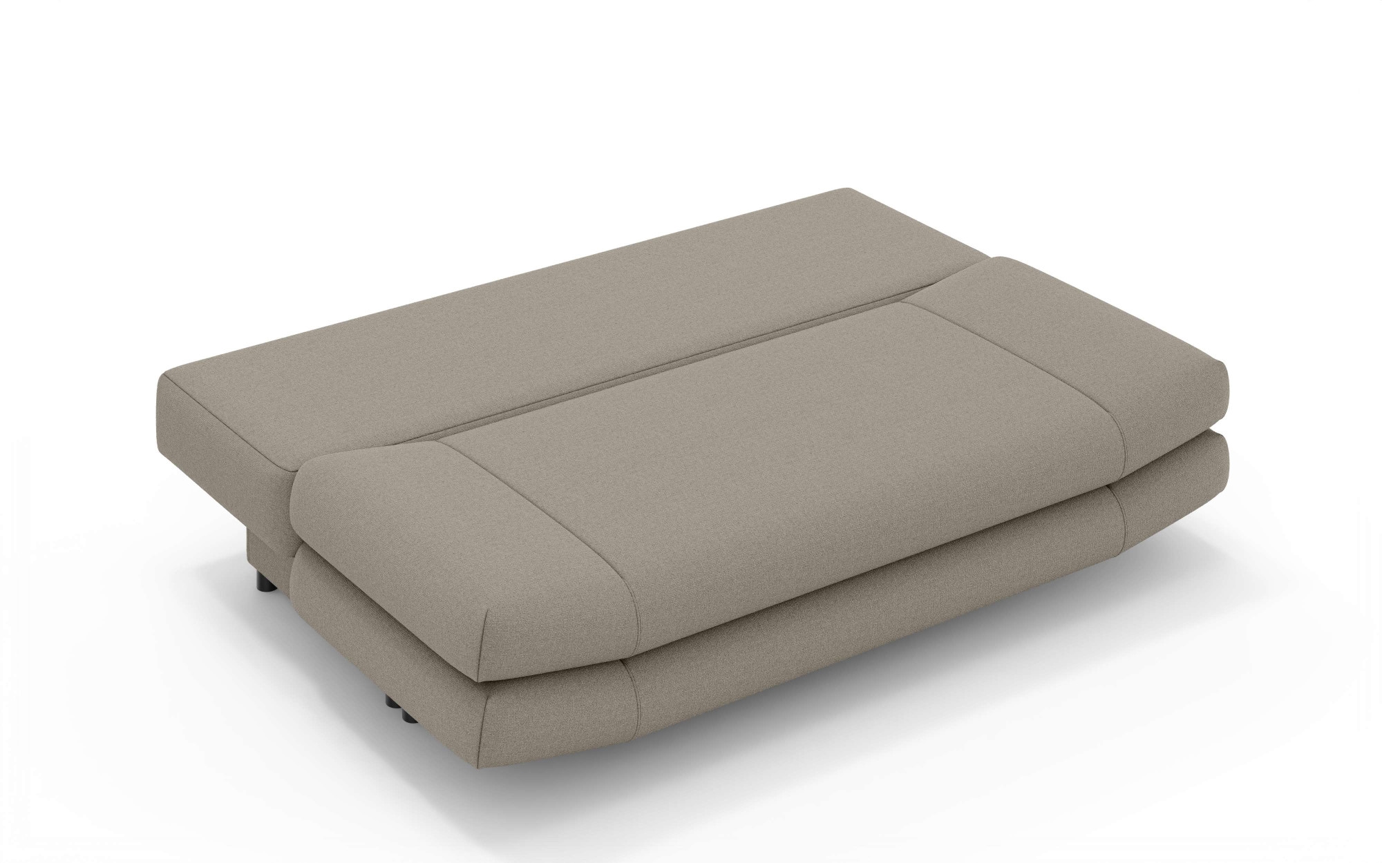 Home affaire 3-Sitzer »LENNARA Schlafsofa mit Bettkasten, Maße B/T/H: 209/96/86 cm«, Sofa mit Wellenunterfederung, hoher Sitzkomfort