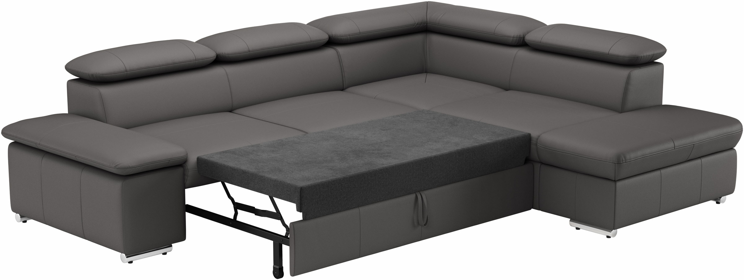 Ecksofa Valantine V, wahlweise mit Bettfunktion