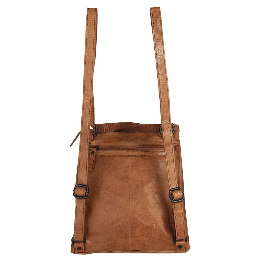 Spikes & Sparrow Cityrucksack, echt Leder