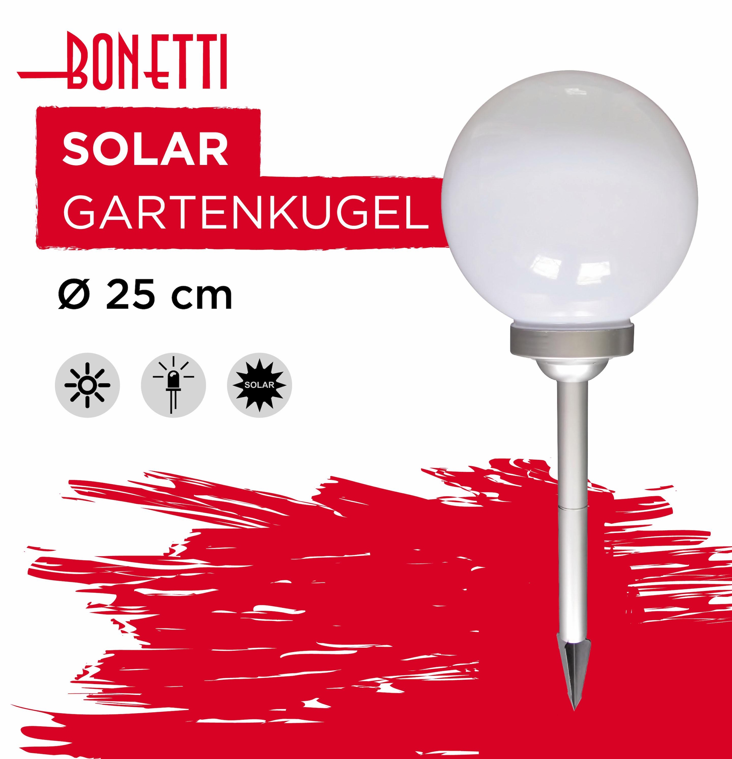 BONETTI LED Gartenleuchte »Gartenleuchte«, 1 flammig, Leuchtmittel LED-Board | LED fest integriert