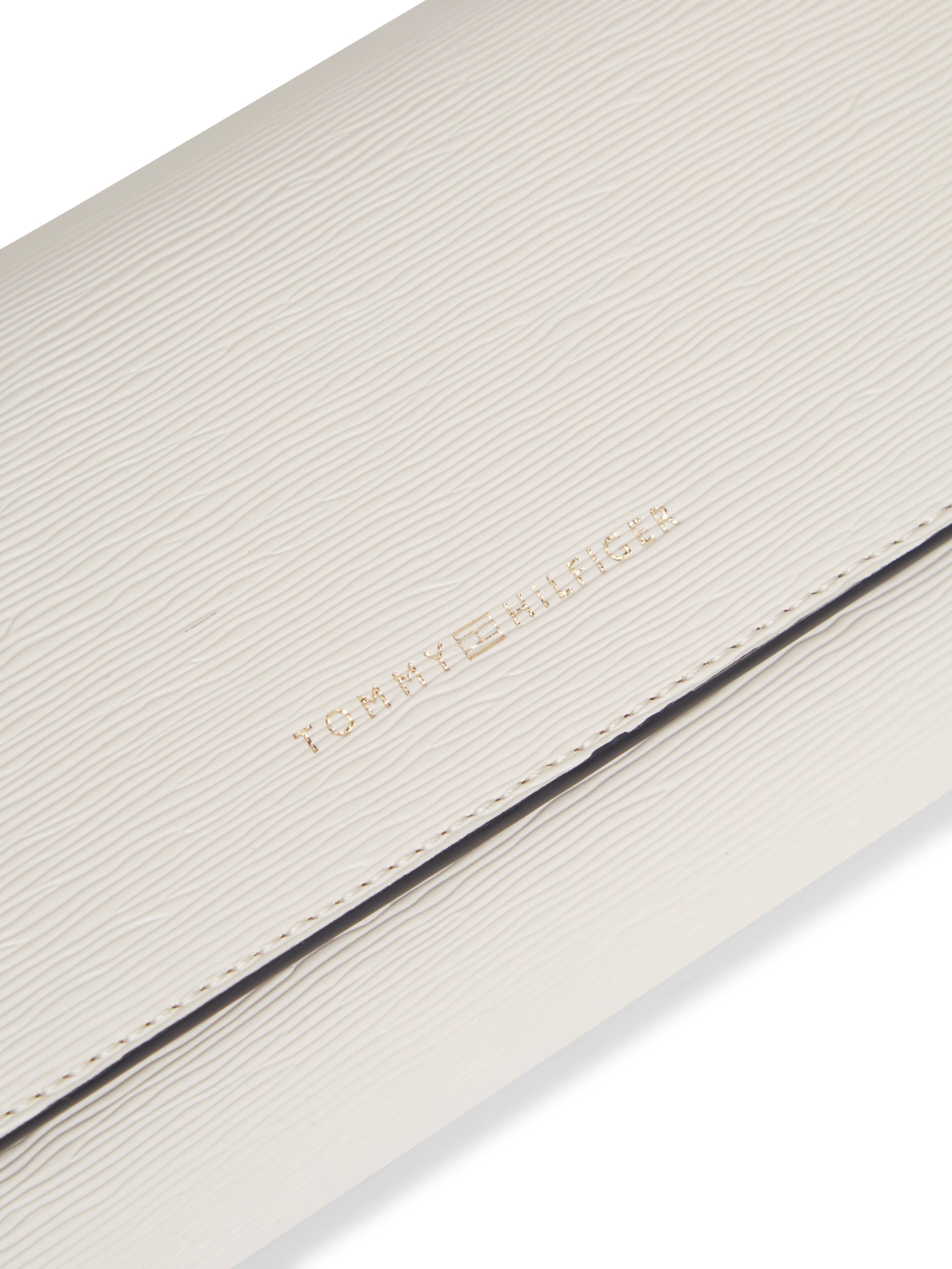 Tommy Hilfiger Geldbörse »TH MODERN LRG FLAP WALLET« Damen Geldbeutel, Portemonnaie mit Logo-Schriftzug