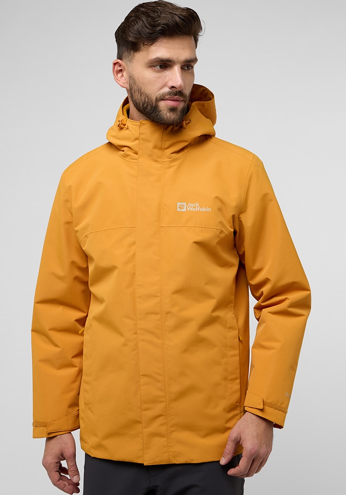 Jack Wolfskin 3-in-1-Funktionsjacke "ALTENBERG 3IN1 JKT M", mit Kapuze