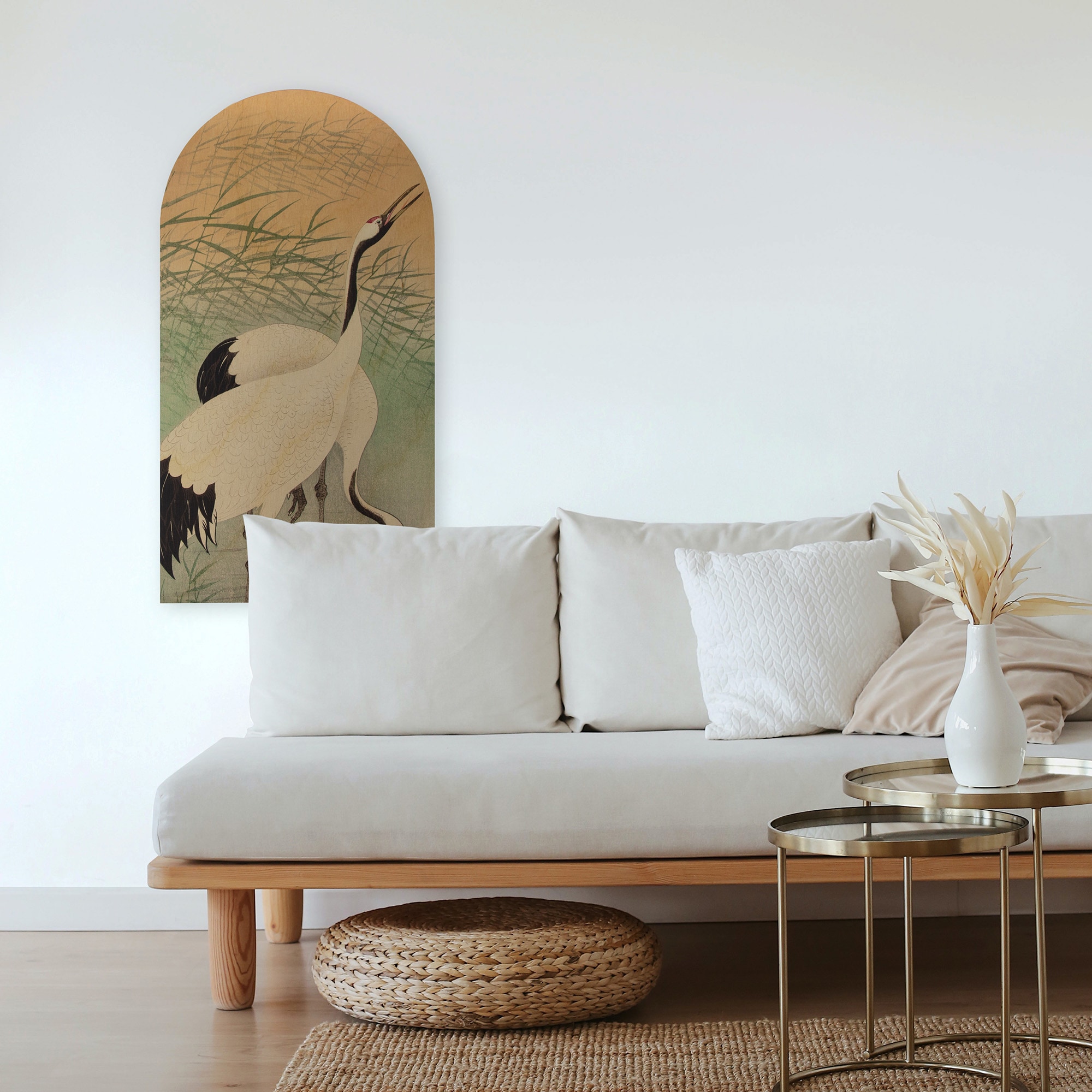 Art for the home Leinwandbild "Kranich", (1 St.) günstig online kaufen