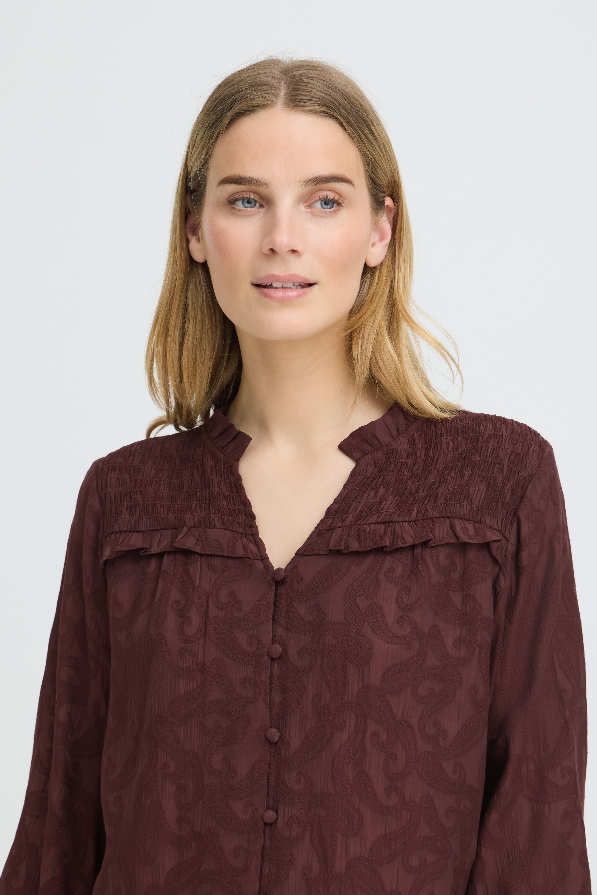 Pulz Jeans Langarmhemd »Damen Langarm PZDINEA«