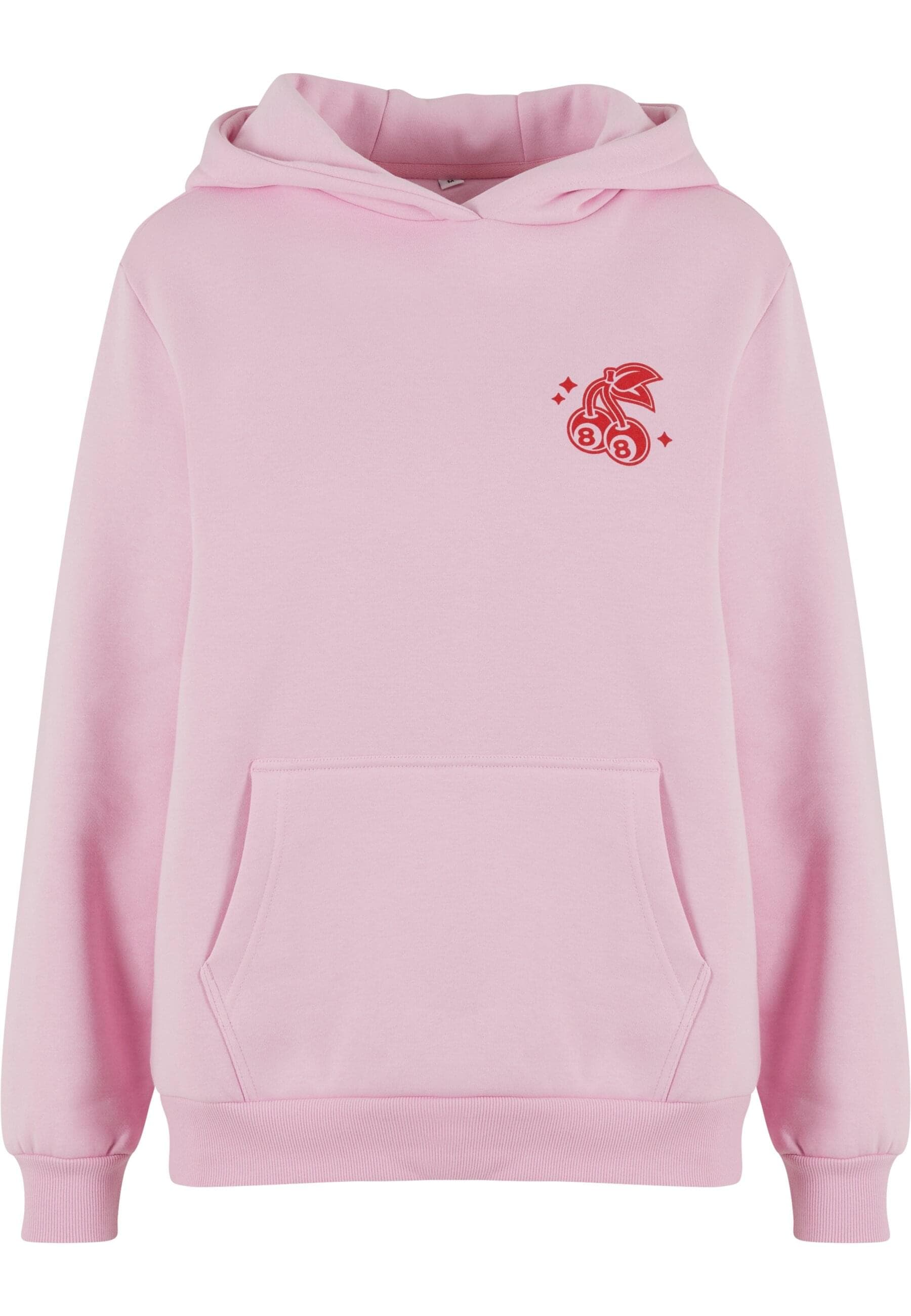 Miss Tee Kapuzenpullover "Miss Tee Lucky Cherry Ladies Fluffy Hoody" günstig online kaufen