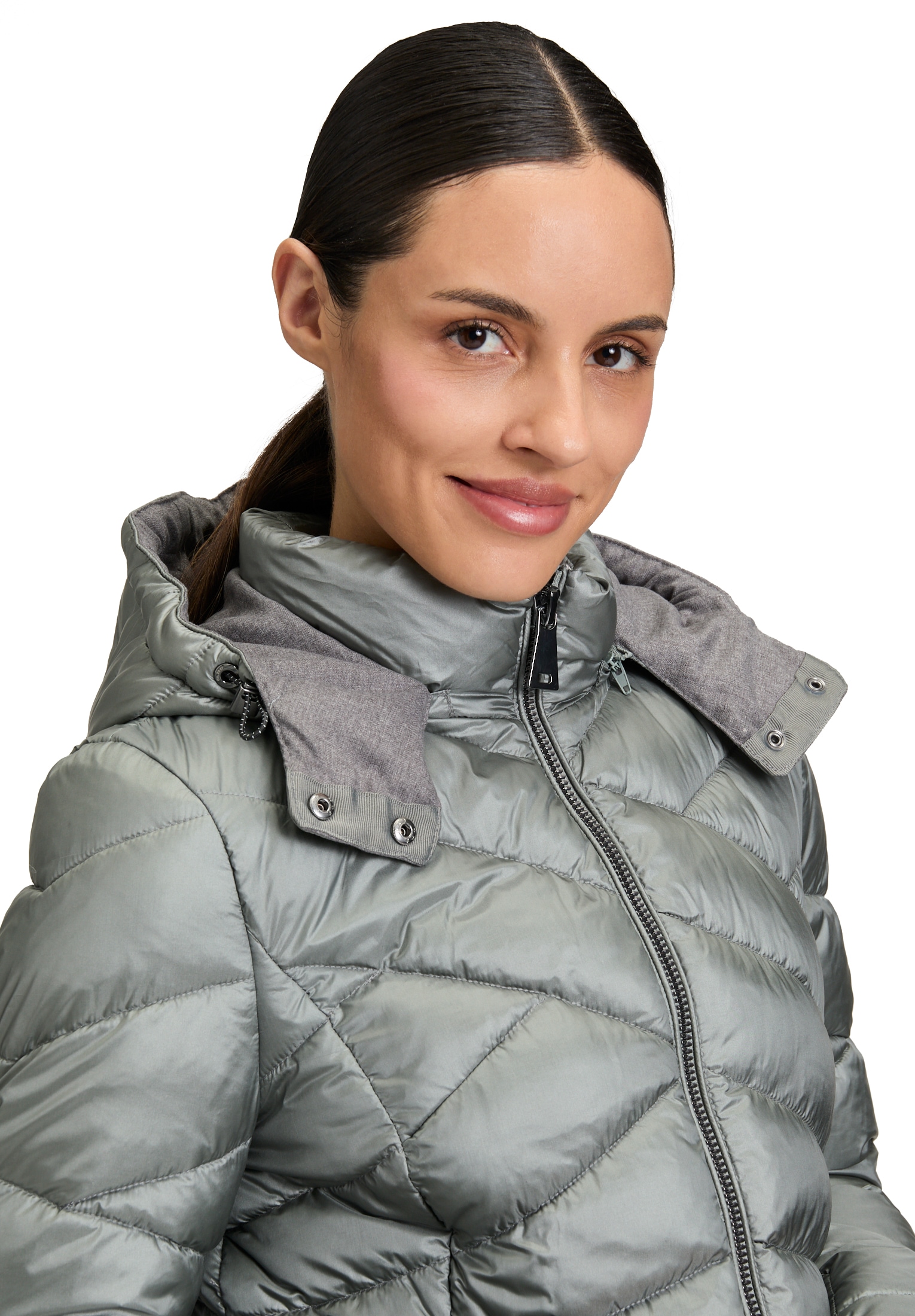 Gil Bret Steppjacke, mit Kapuze, mit Kapuze