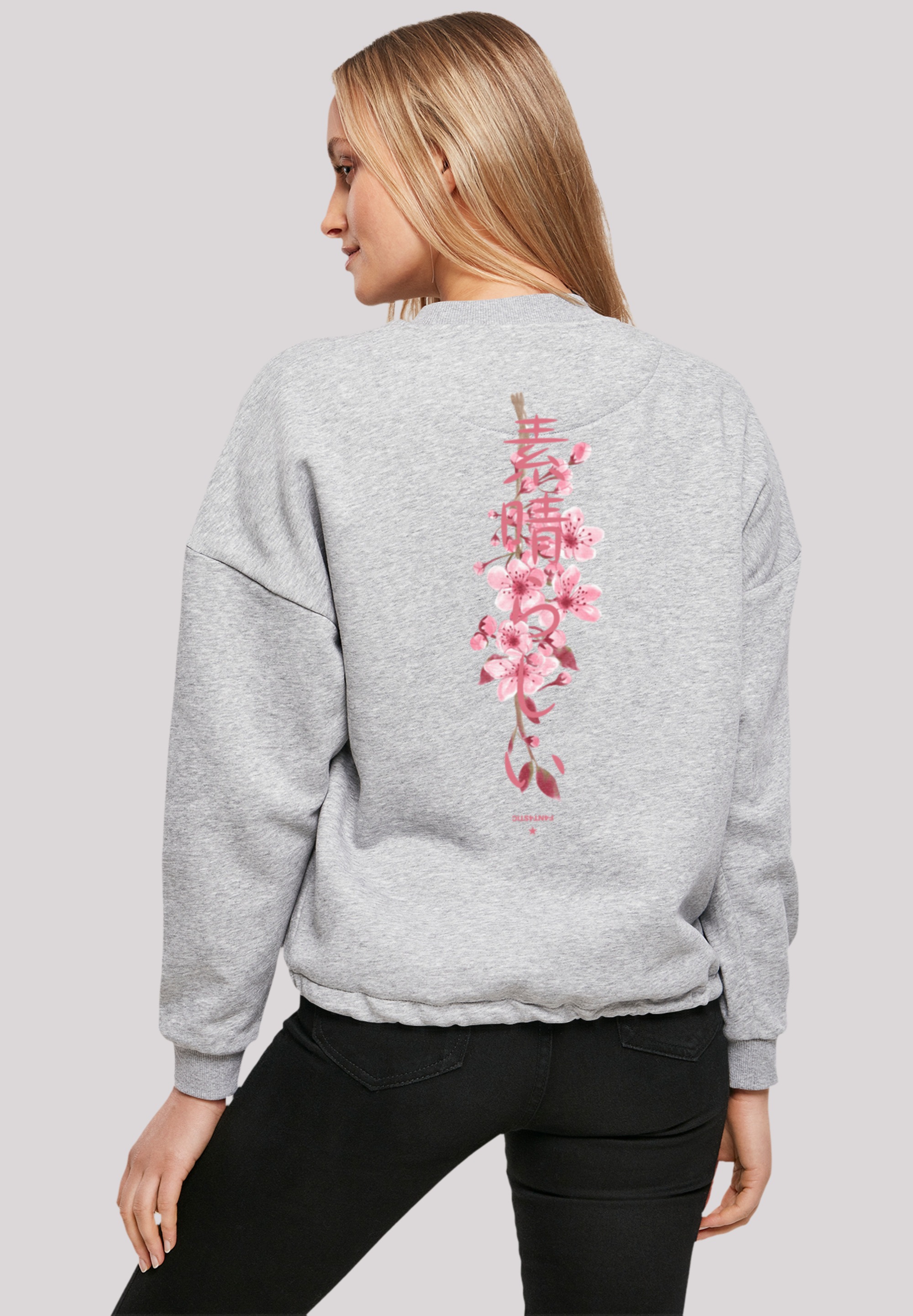 F4NT4STIC Sweatshirt "Kirschblüte Japan", Print