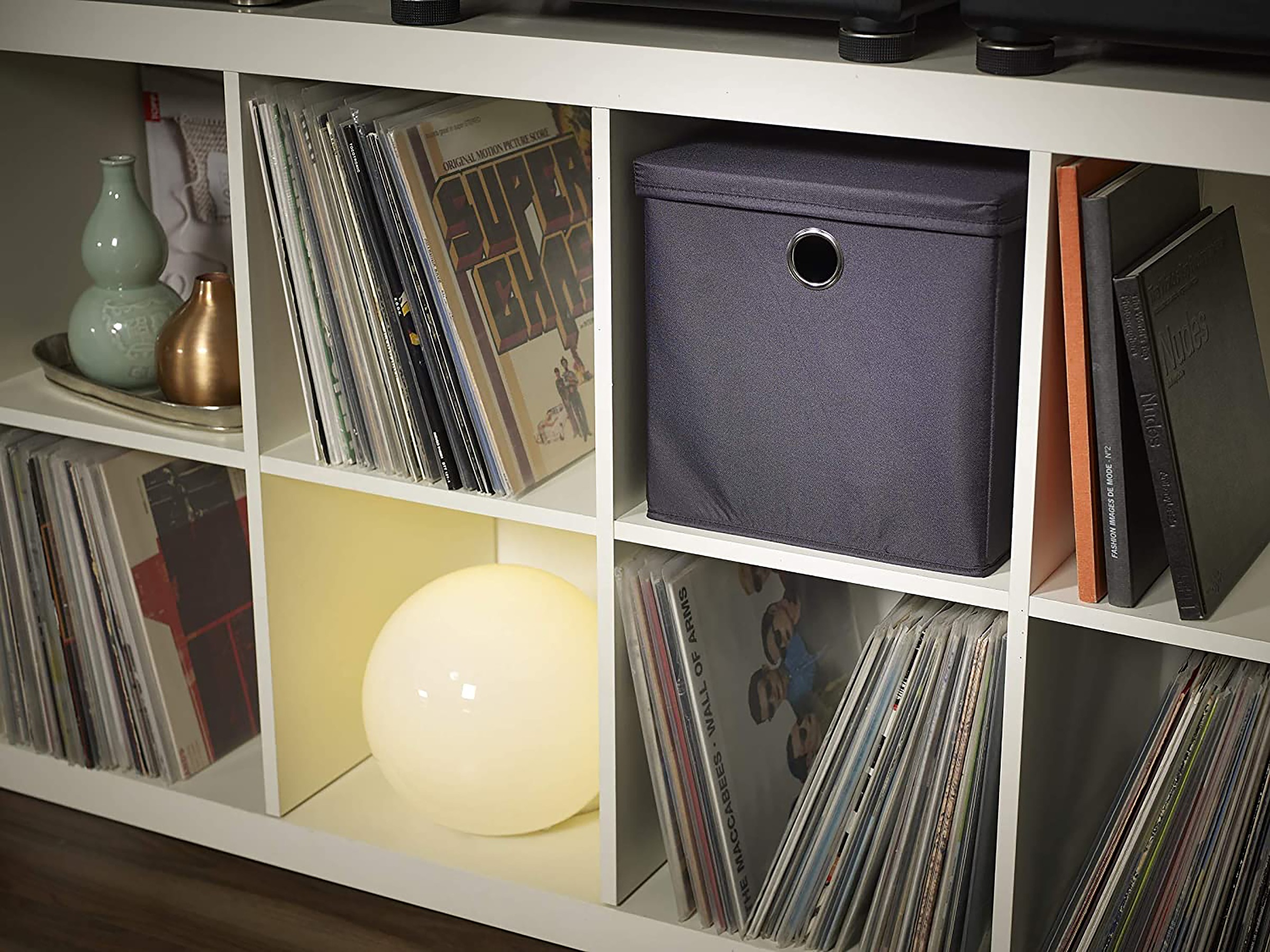 ECHTWERK Aufbewahrungsbox "Aufbewahrungskiste mit Deckel und Metallöse" Fal günstig online kaufen