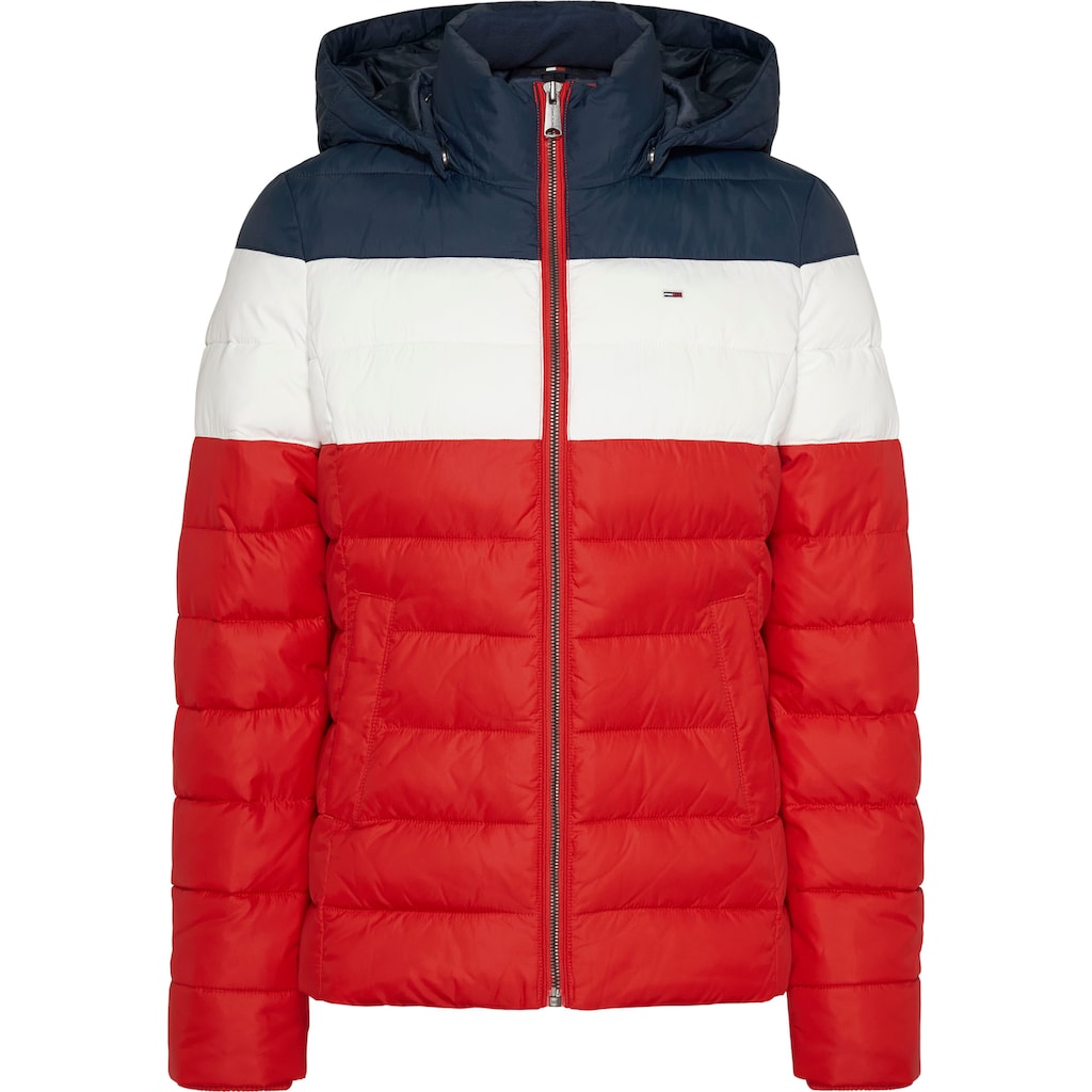 Tommy Jeans Outdoorjacke »TJW COLORBLOCK JACKET«, mit Kapuze